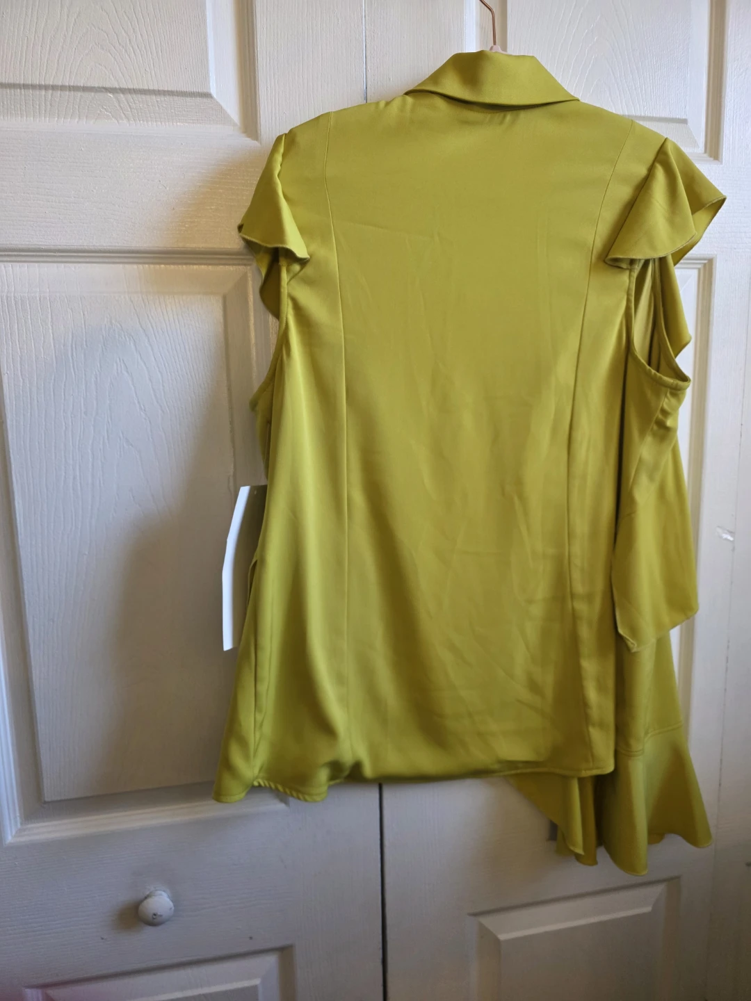 Ashro Chartreuse Pant Suit - Size 16W - photo 3