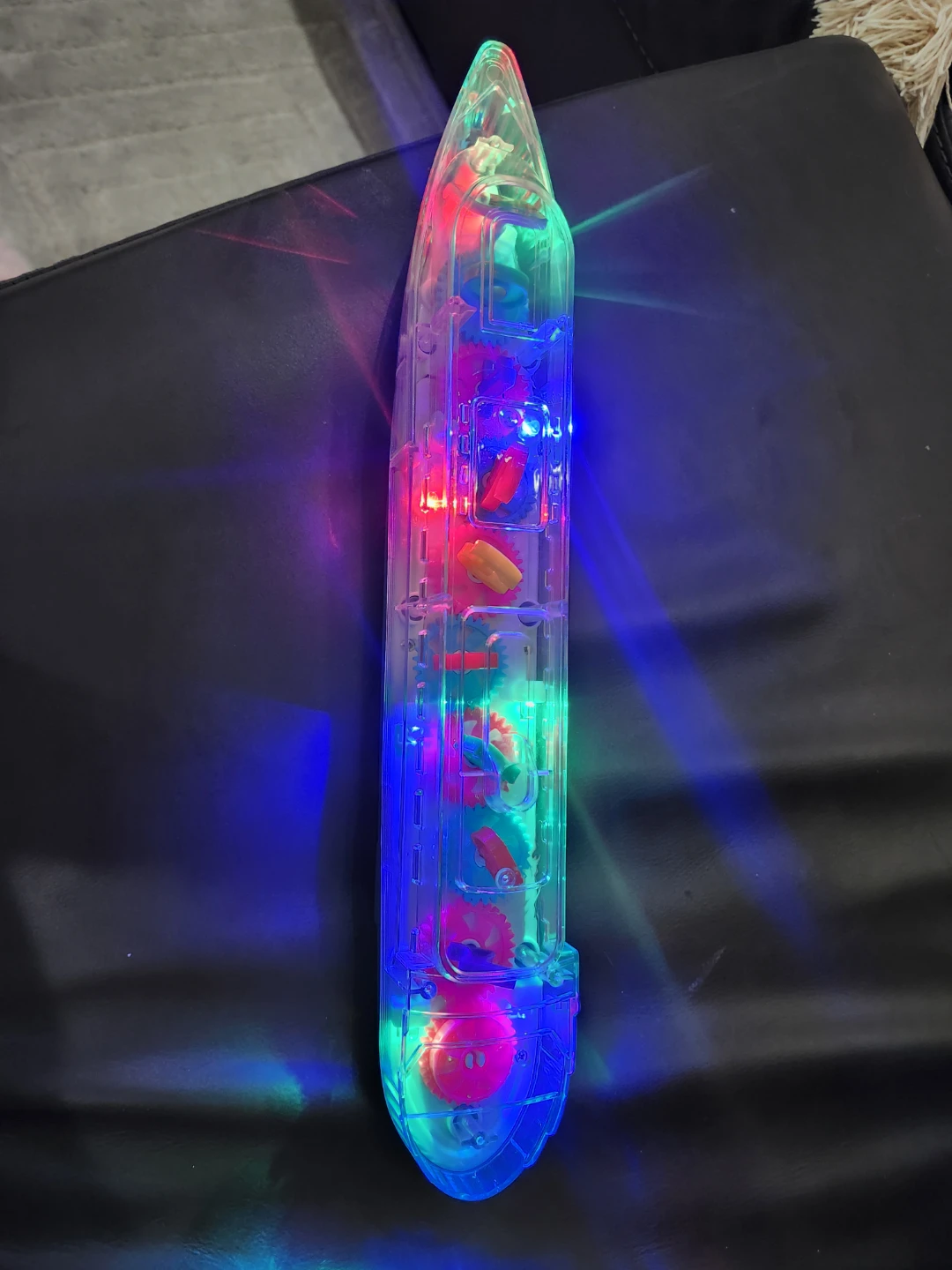 Light-Up Gear Train Toy