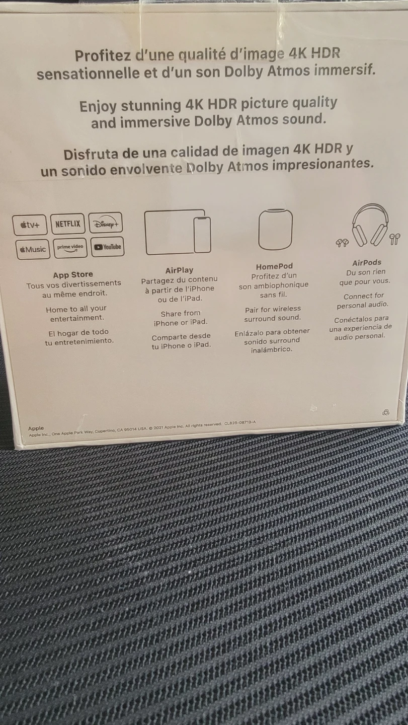Apple TV 4K (2nd Gen) - photo 2