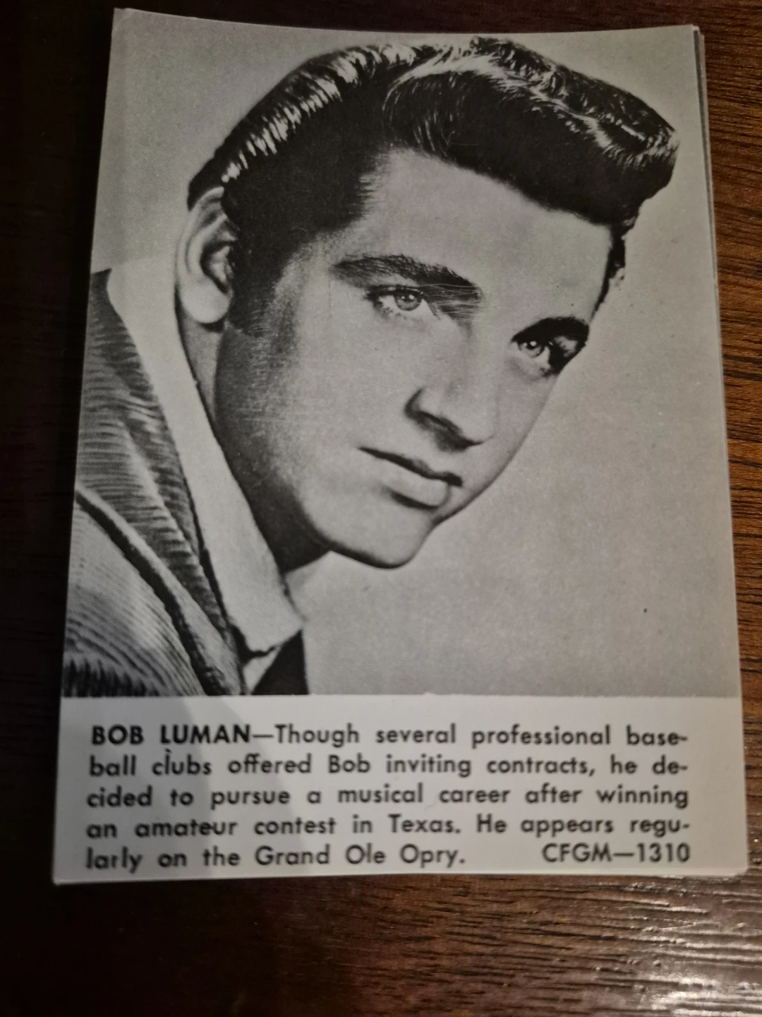 Bob Luman CFGM-1310