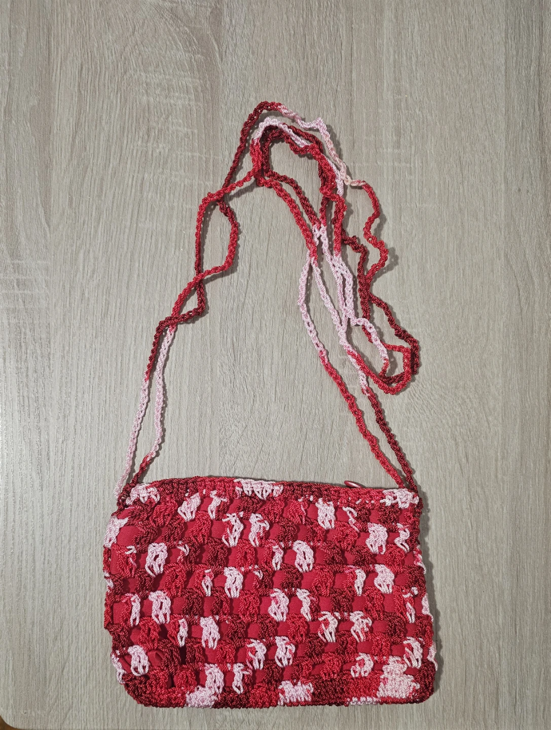Crocheted Crossbody Bag