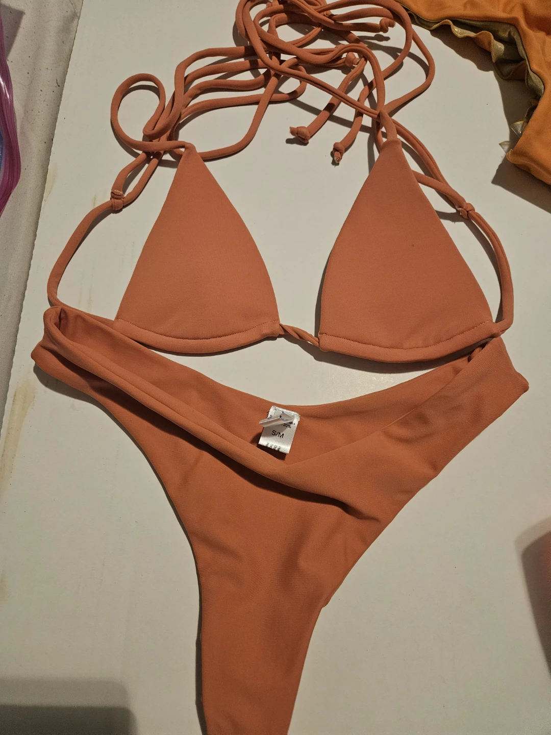 Andi Bagus Orange Bikini Set S/M - photo 4