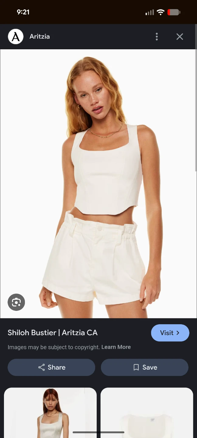 Sunday Best Shiloh Bustier - XL - Light Birch (New) - photo 2