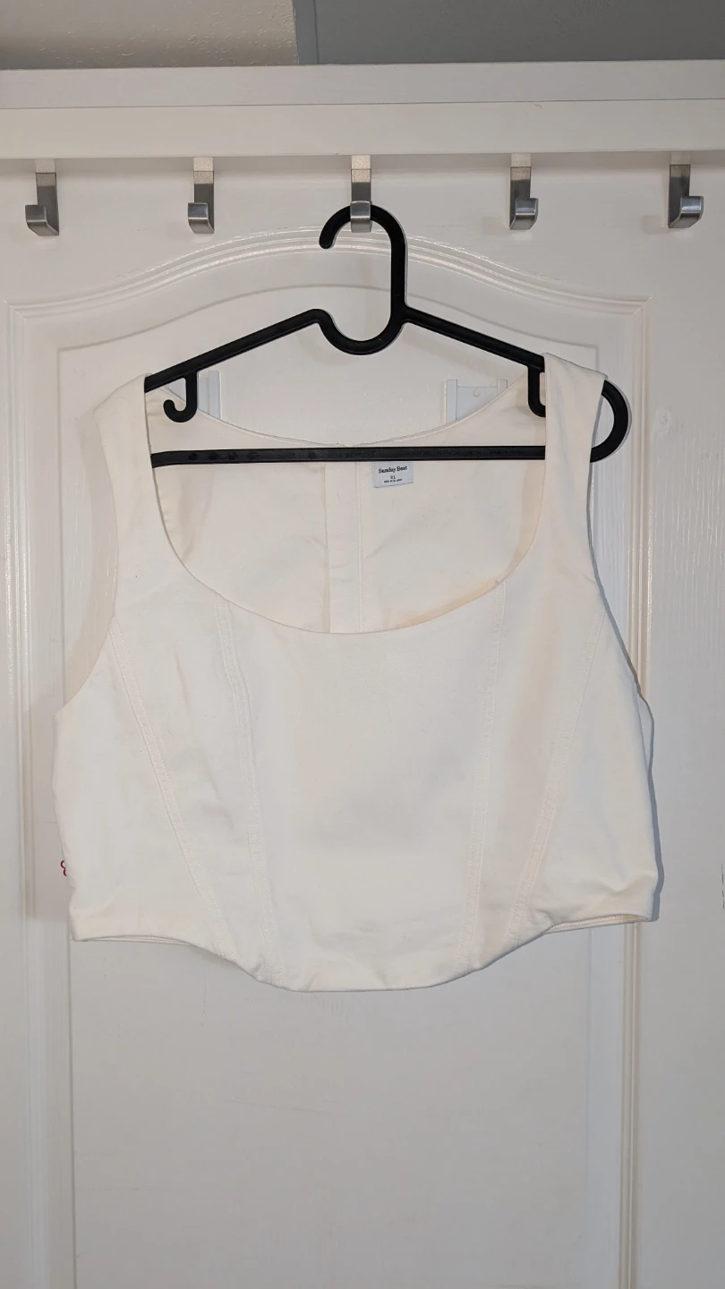 Sunday Best Shiloh Bustier - XL - Light Birch (New)