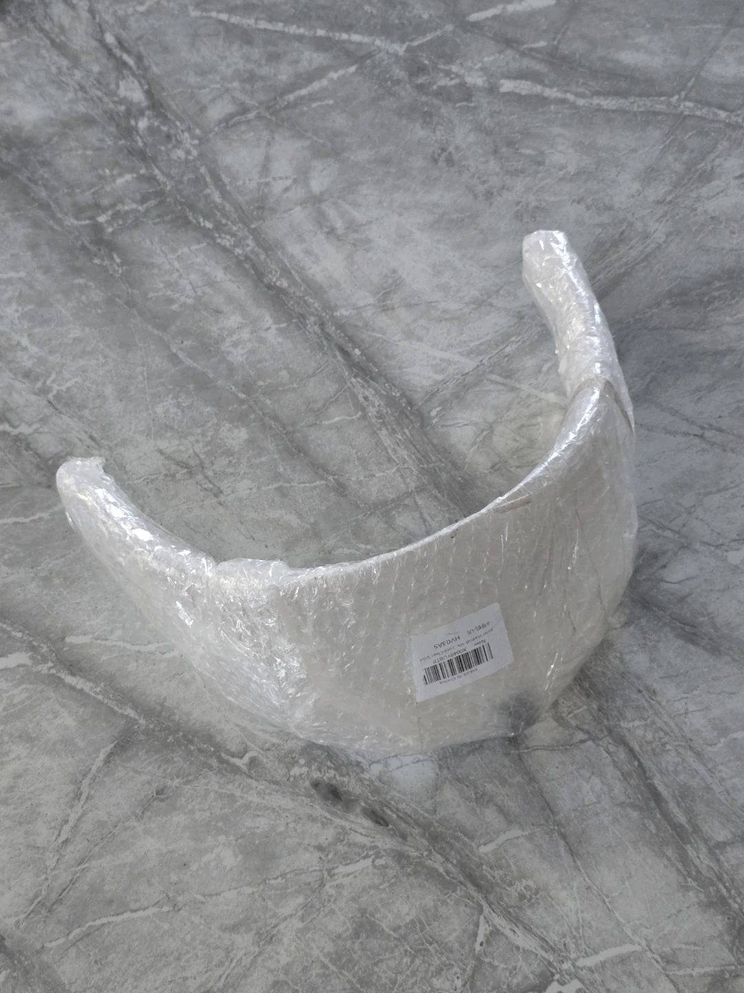 Motorcycle Helmet Visor Clear Silver - photo 4
