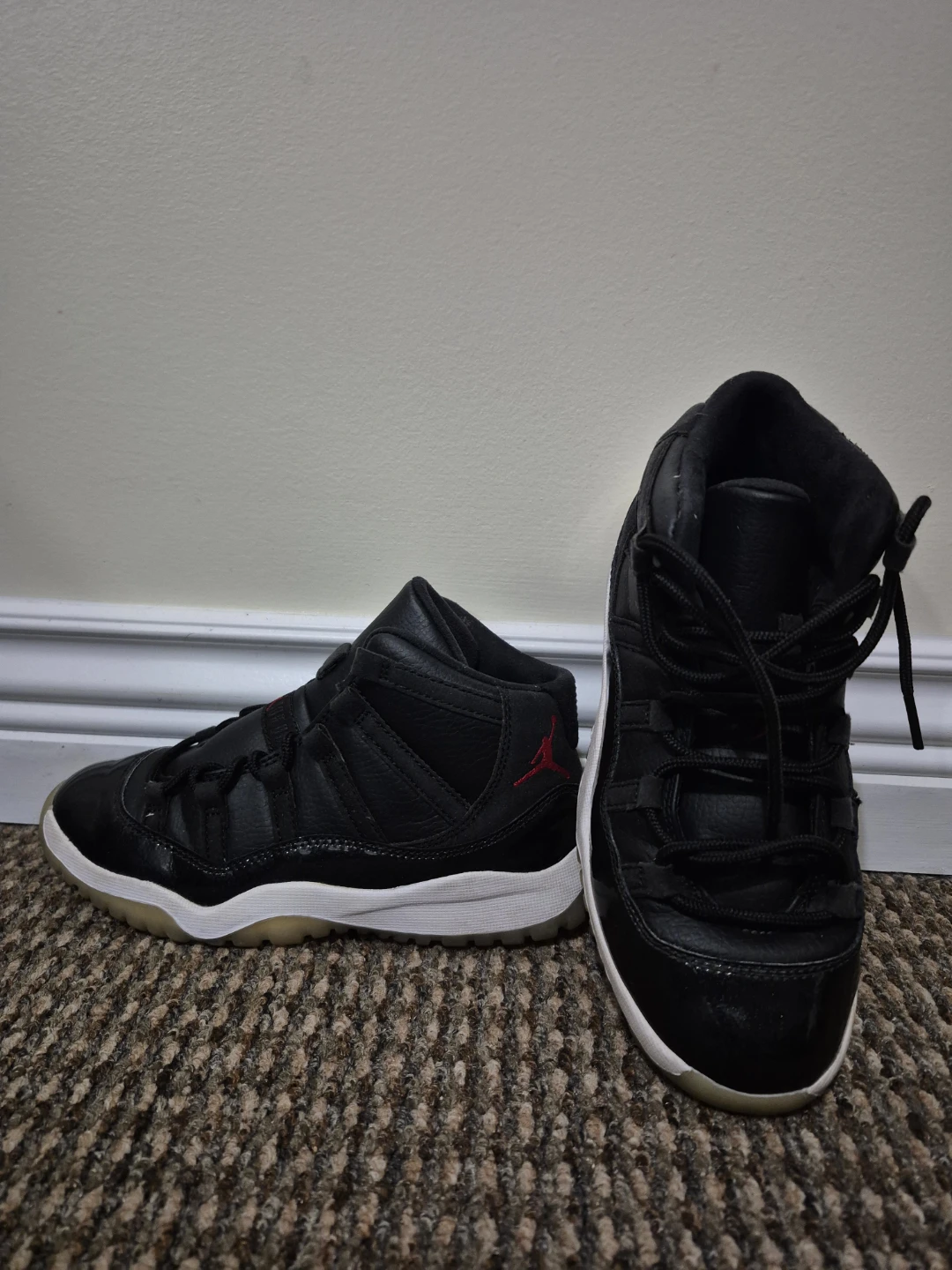 Nike Air Jordan 11 Retro Little Flex TD Black - photo 3