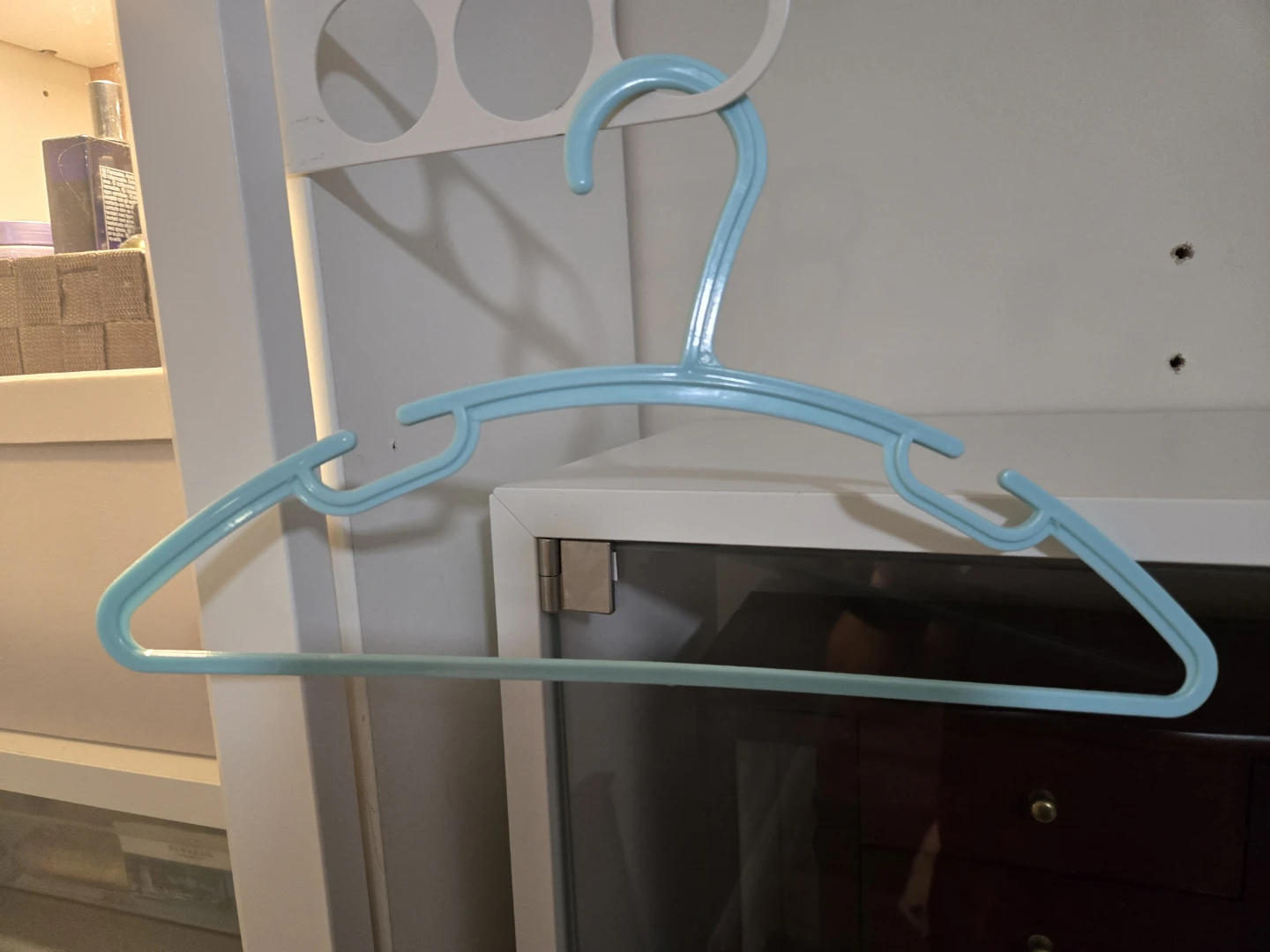 KIDS Clothes Hangers - White & Green - photo 2