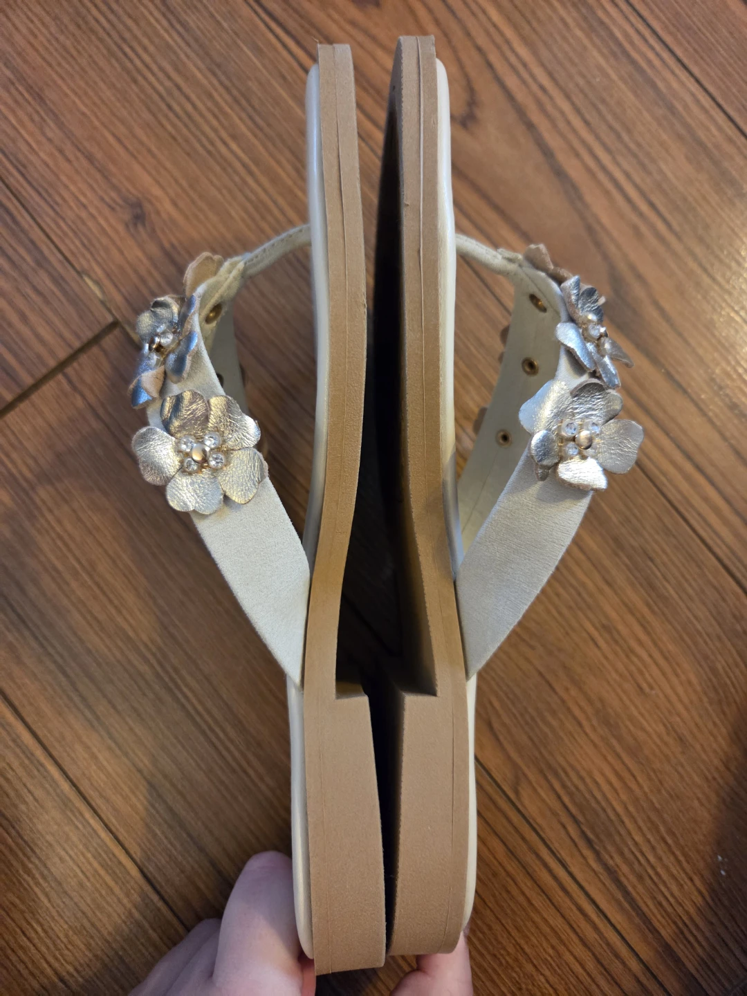 Woman's Floral Italian Shoemaker Sandals - photo 4