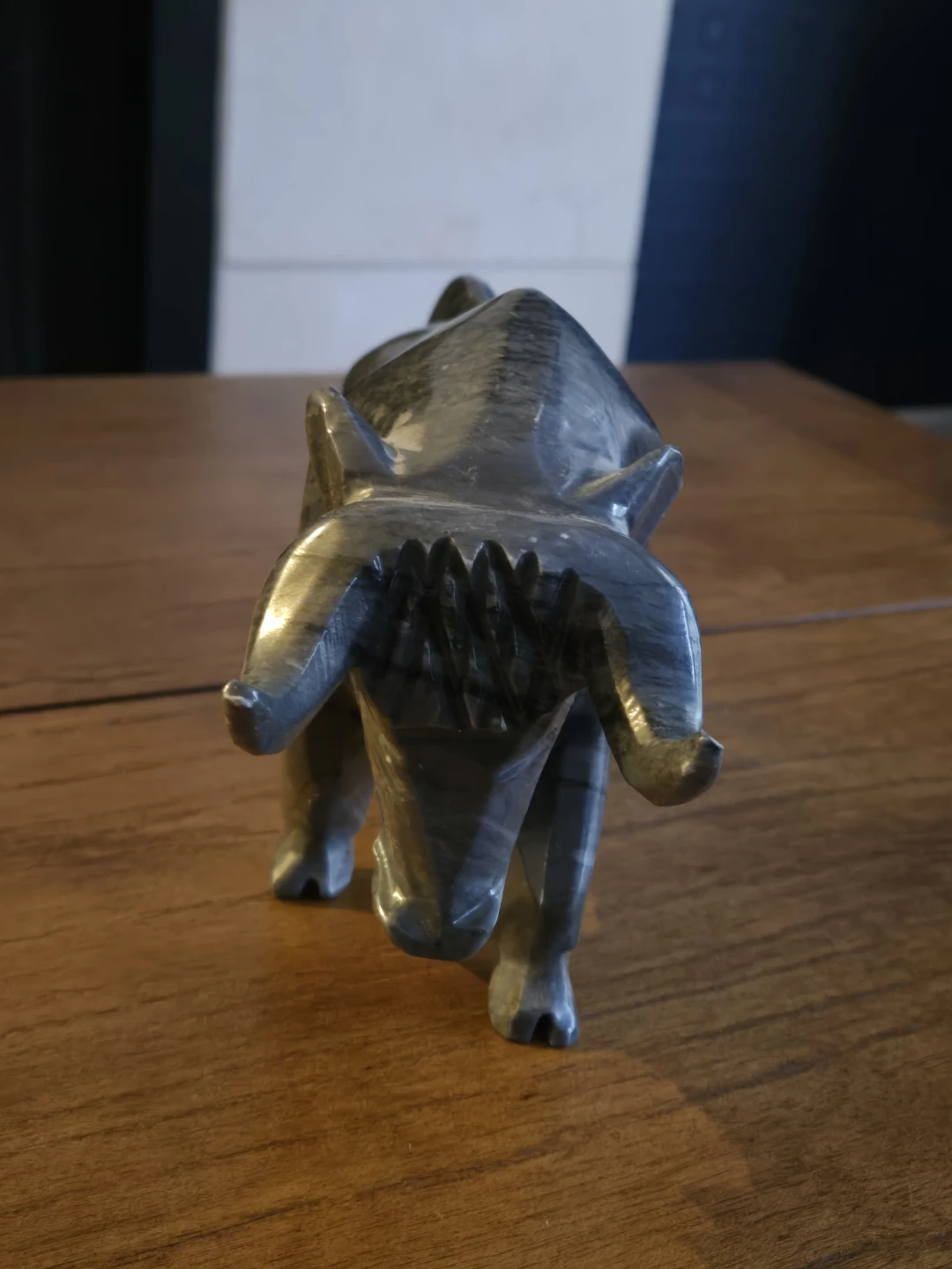 Stone Carved Bull Figurine - Home Decor - photo 4