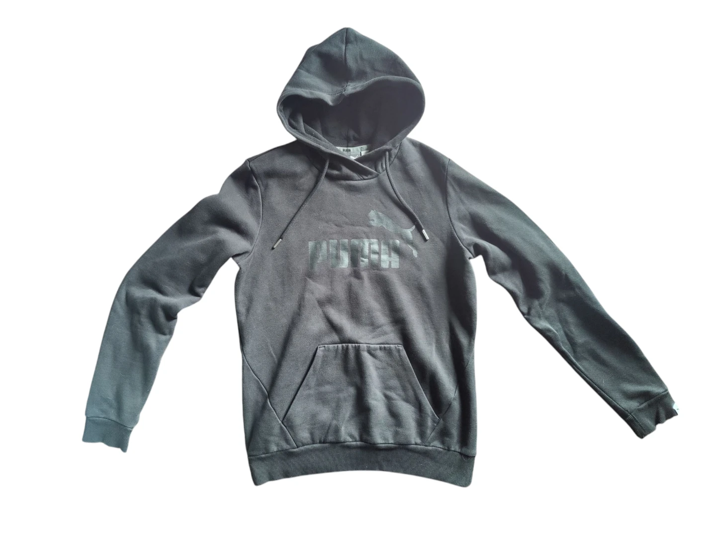 Puma Grey Hoodie Sweatshirt