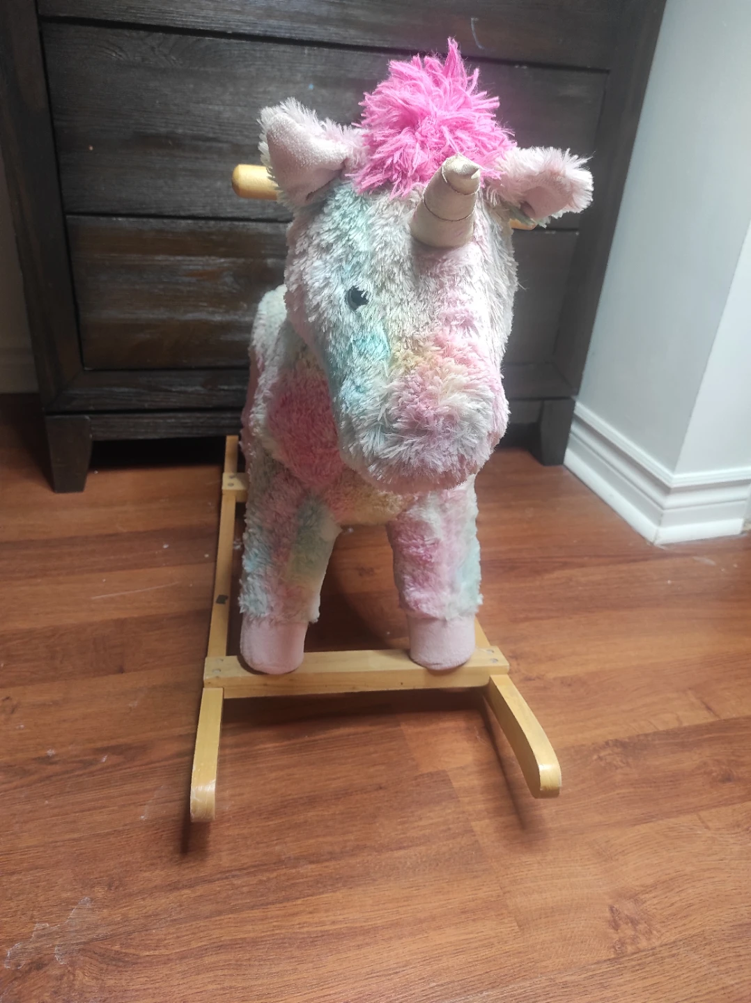 Plush Unicorn Rocking Horse - photo 3