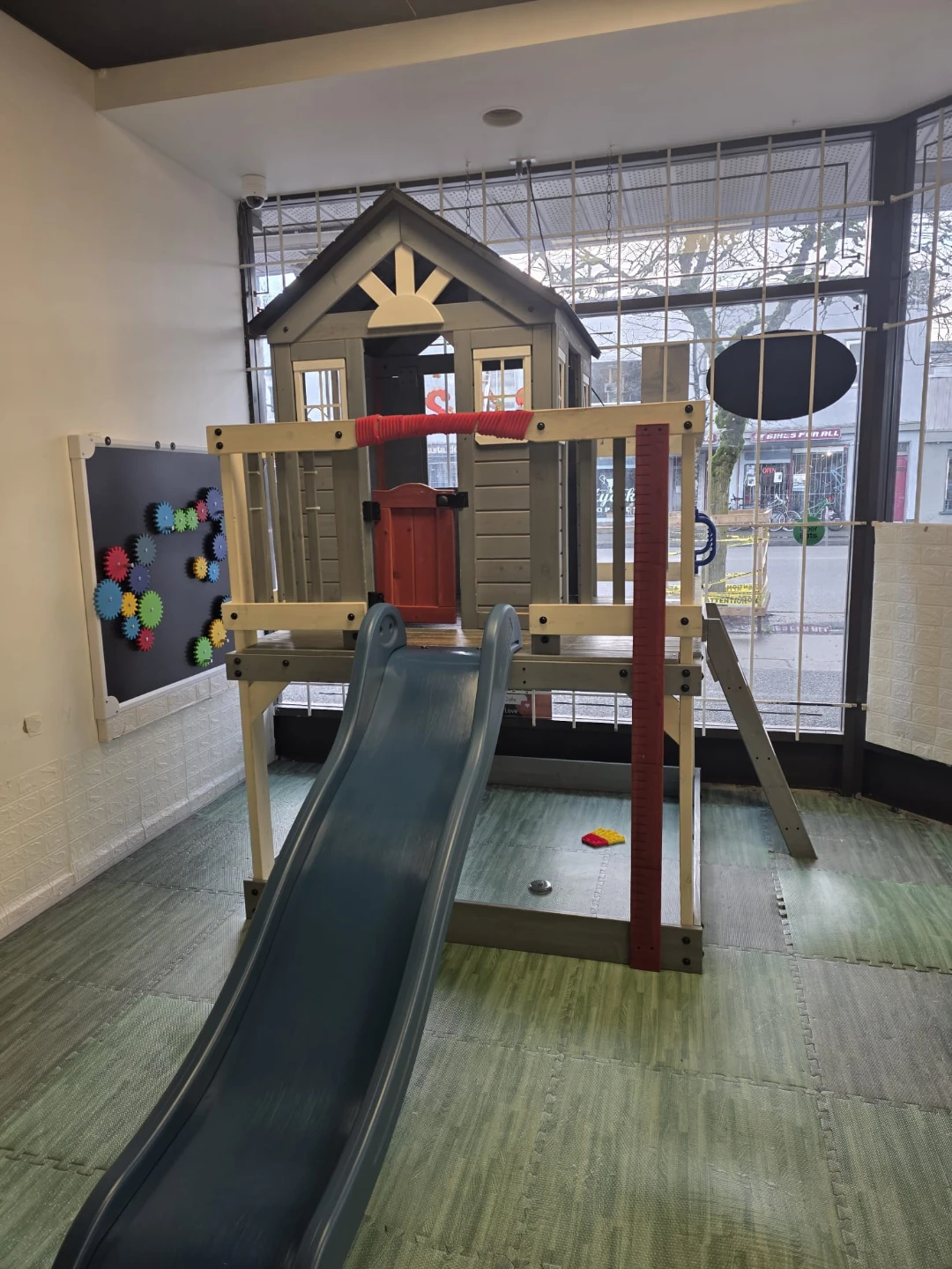 Wooden Indoor Playground Gym"🧡"