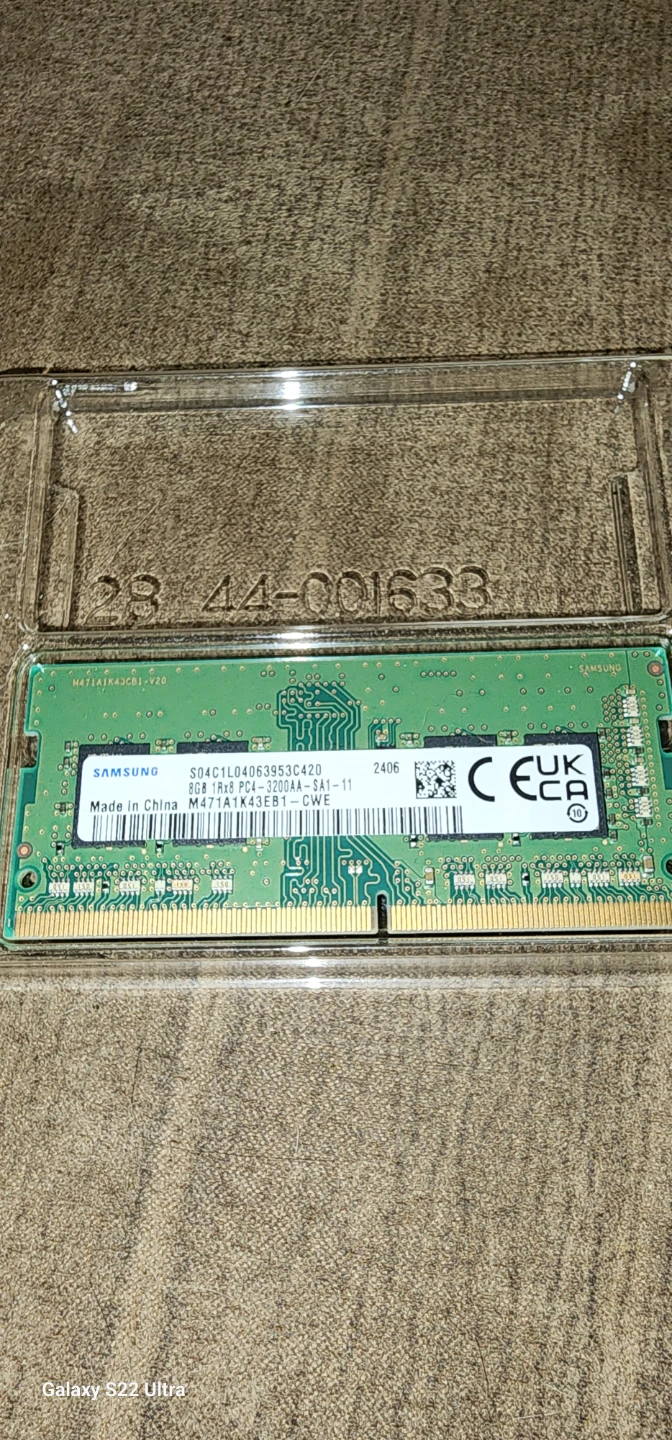 Samsung 8GB DDR4 RAM 3200MHz