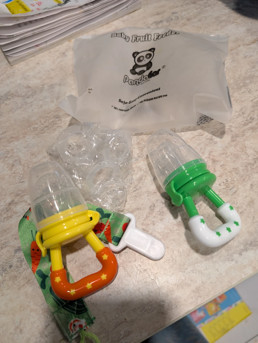 PandaEar & Munchkin Baby Fruit Feeders - photo 3