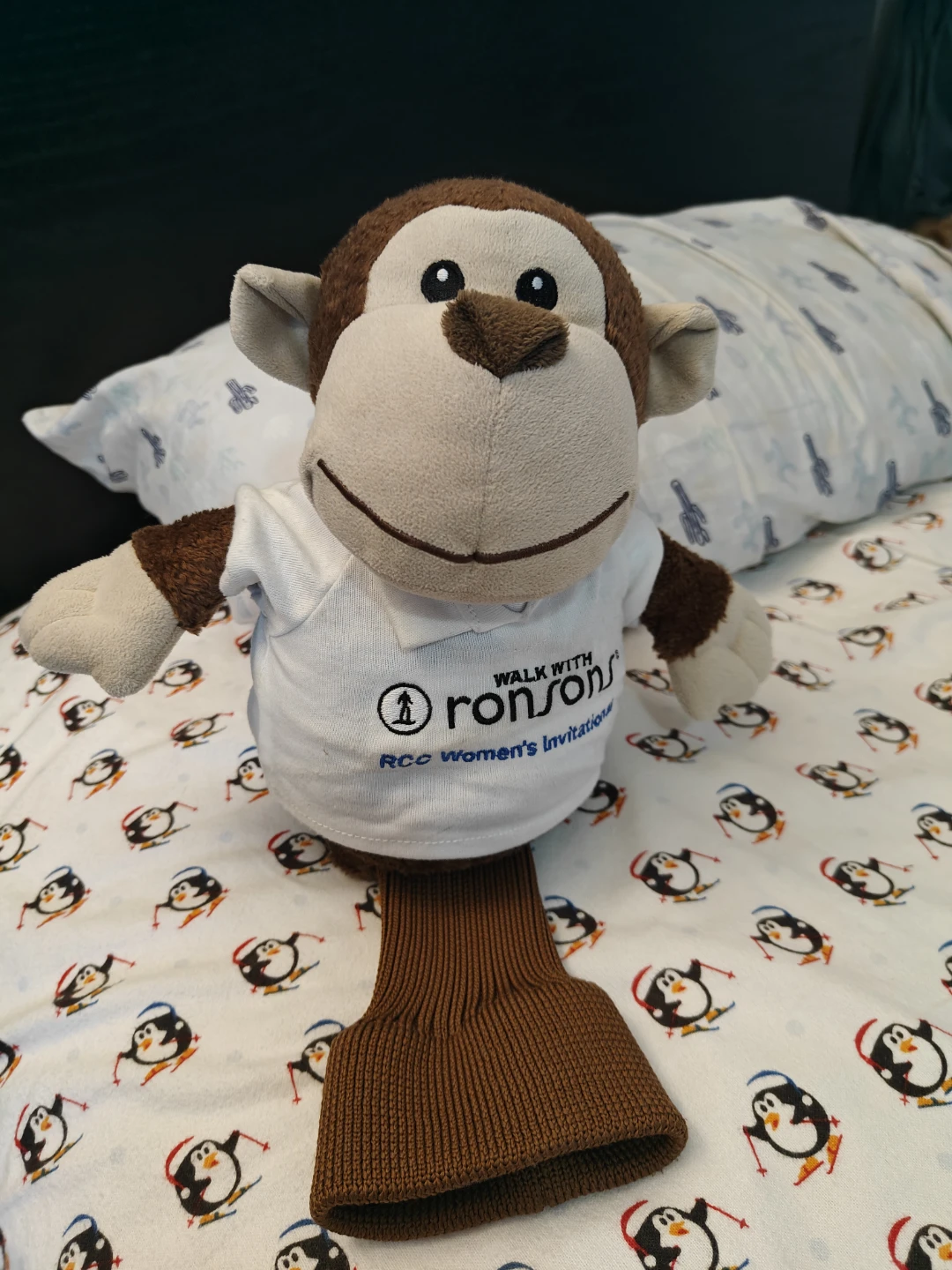 Ronson's Monkey Golf Club Head Cover