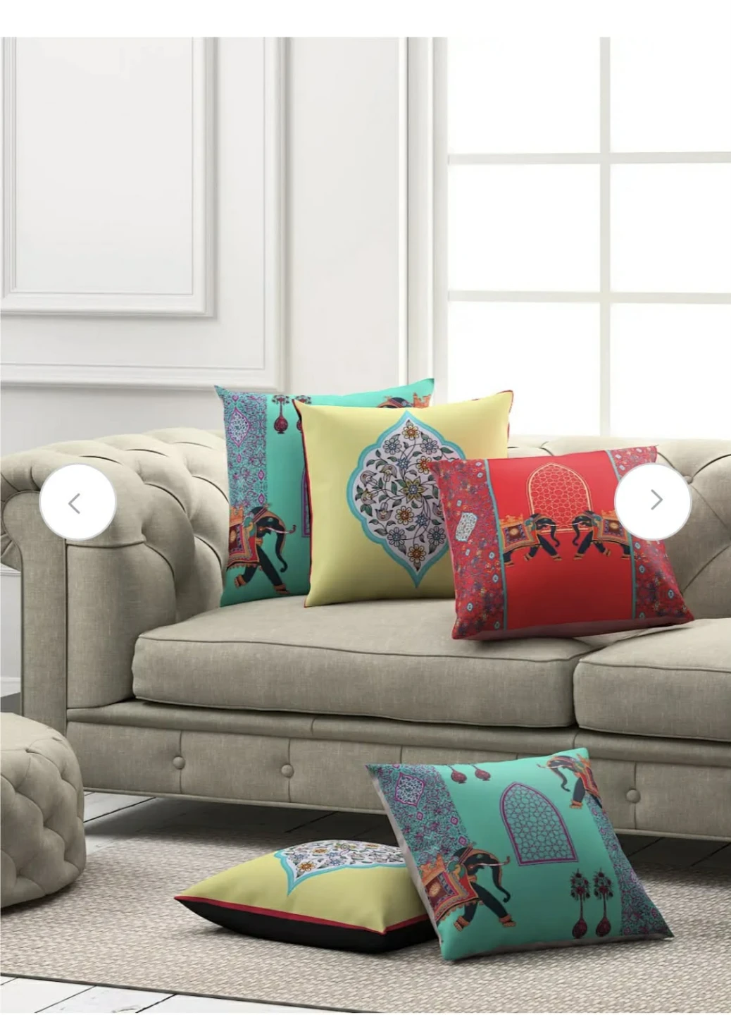 Pillow with covers