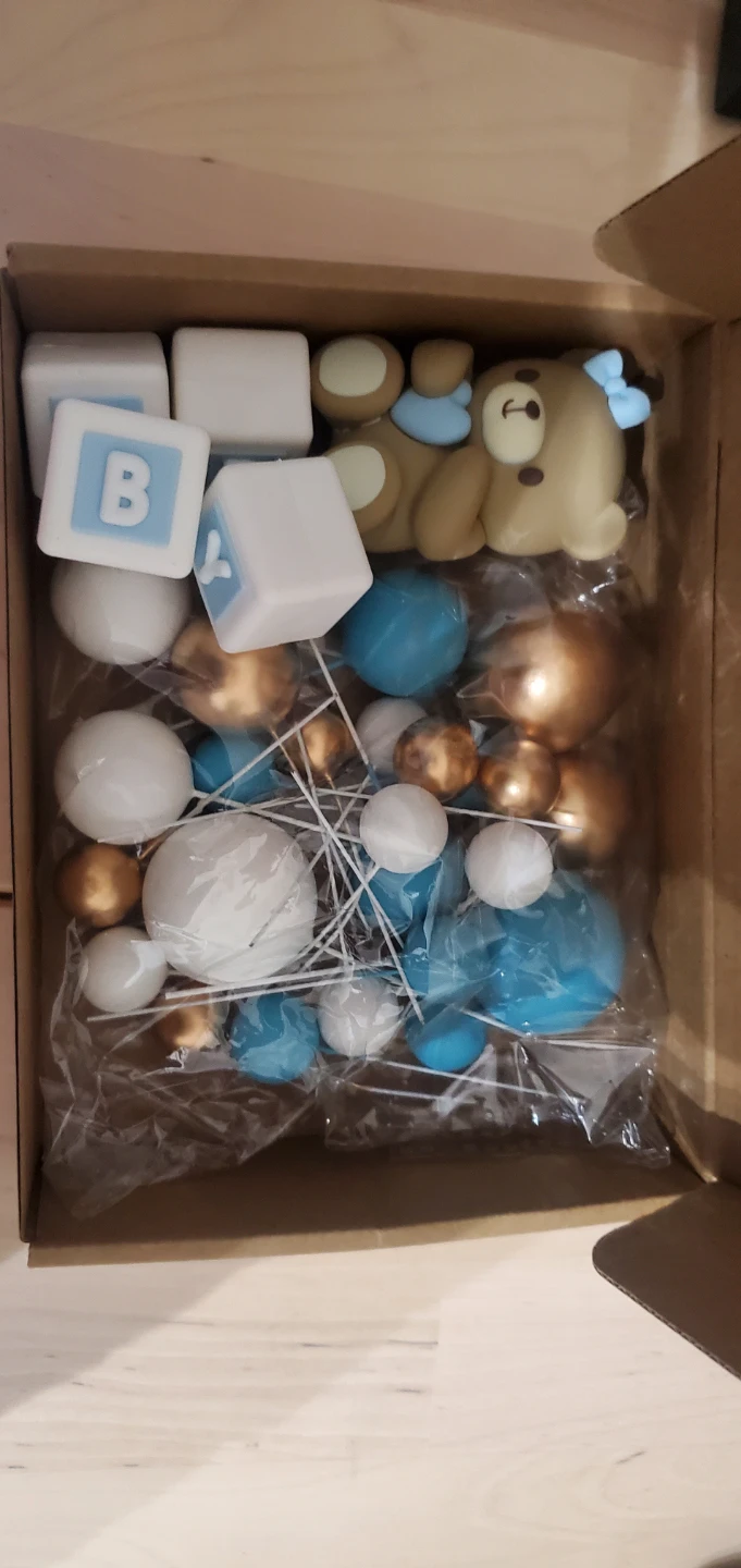 Baby Shower Cake Topper Set - New in Box