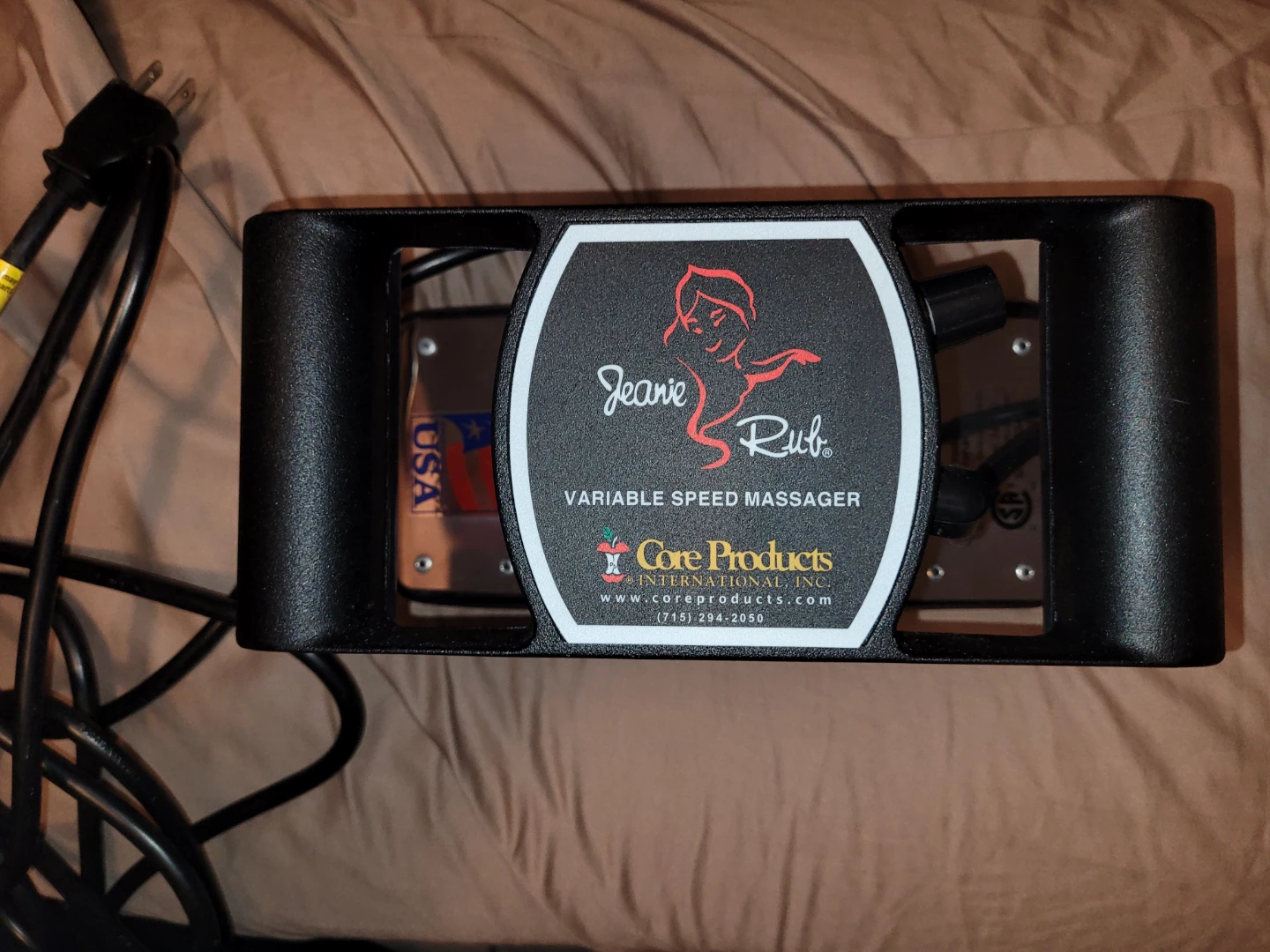 Jeanie Rub Variable Speed Massager by Core Products