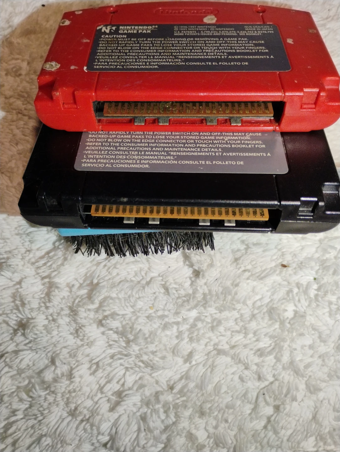 Nintendo 64 N64 Games - WWF No Mercy & NFL QB Club 2001 - photo 2