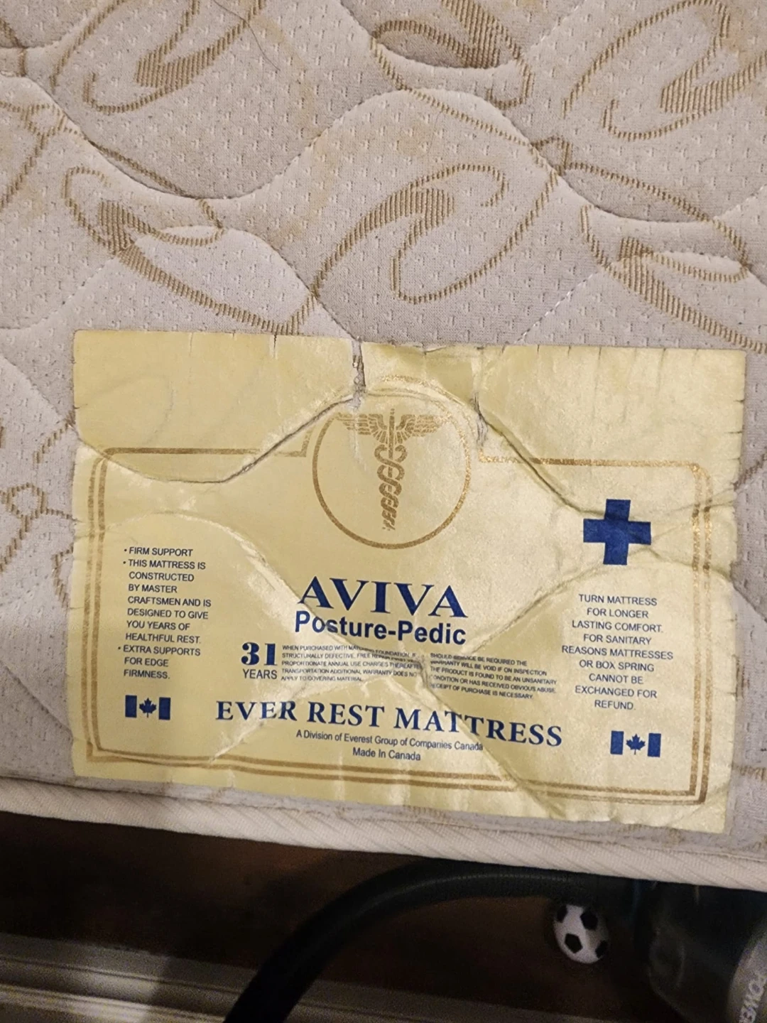 Aviva Posture-Pedic Ever Rest Queen Mattress