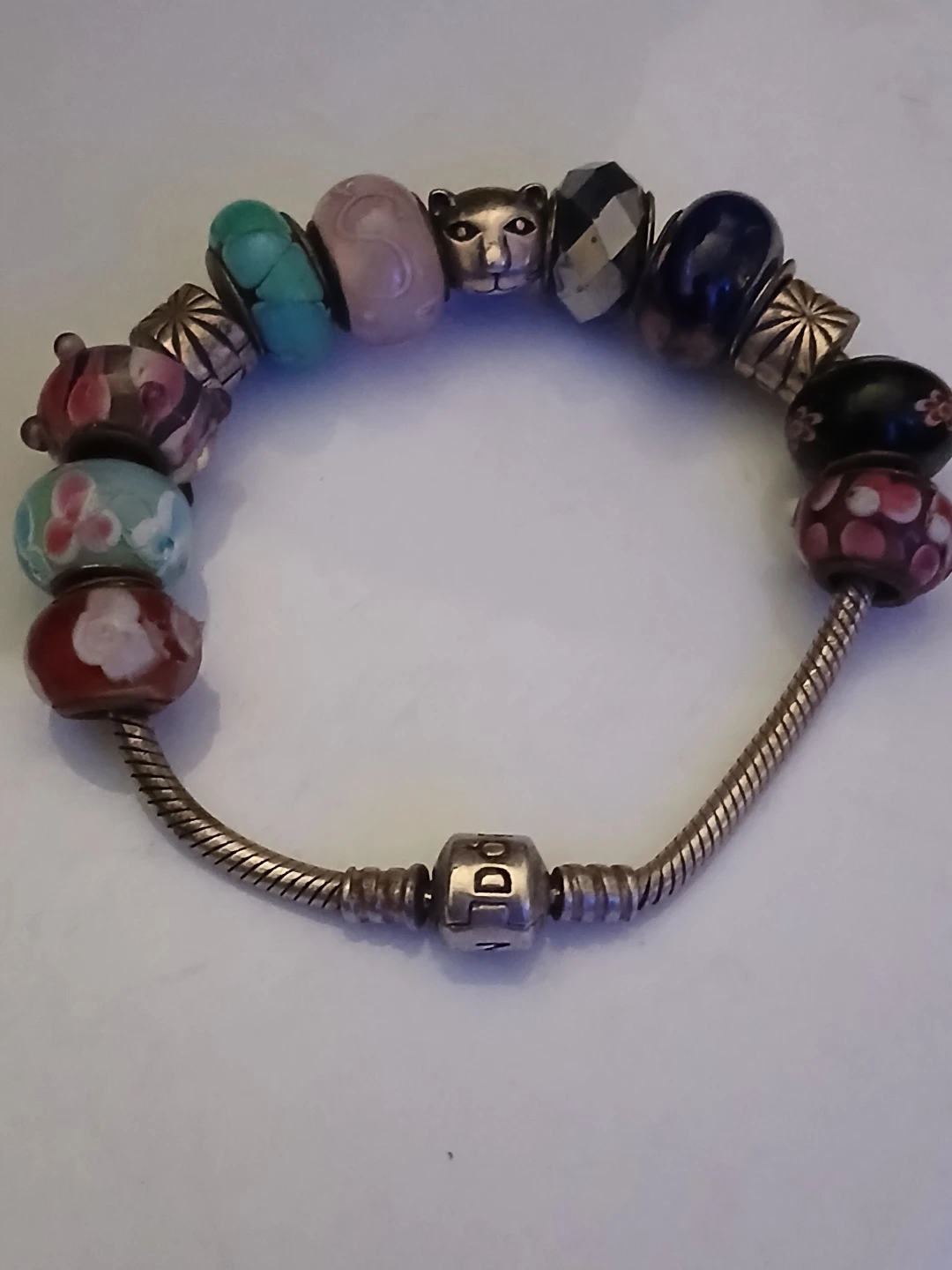 Pandora Charm Bracelet with Various Charms - photo 2