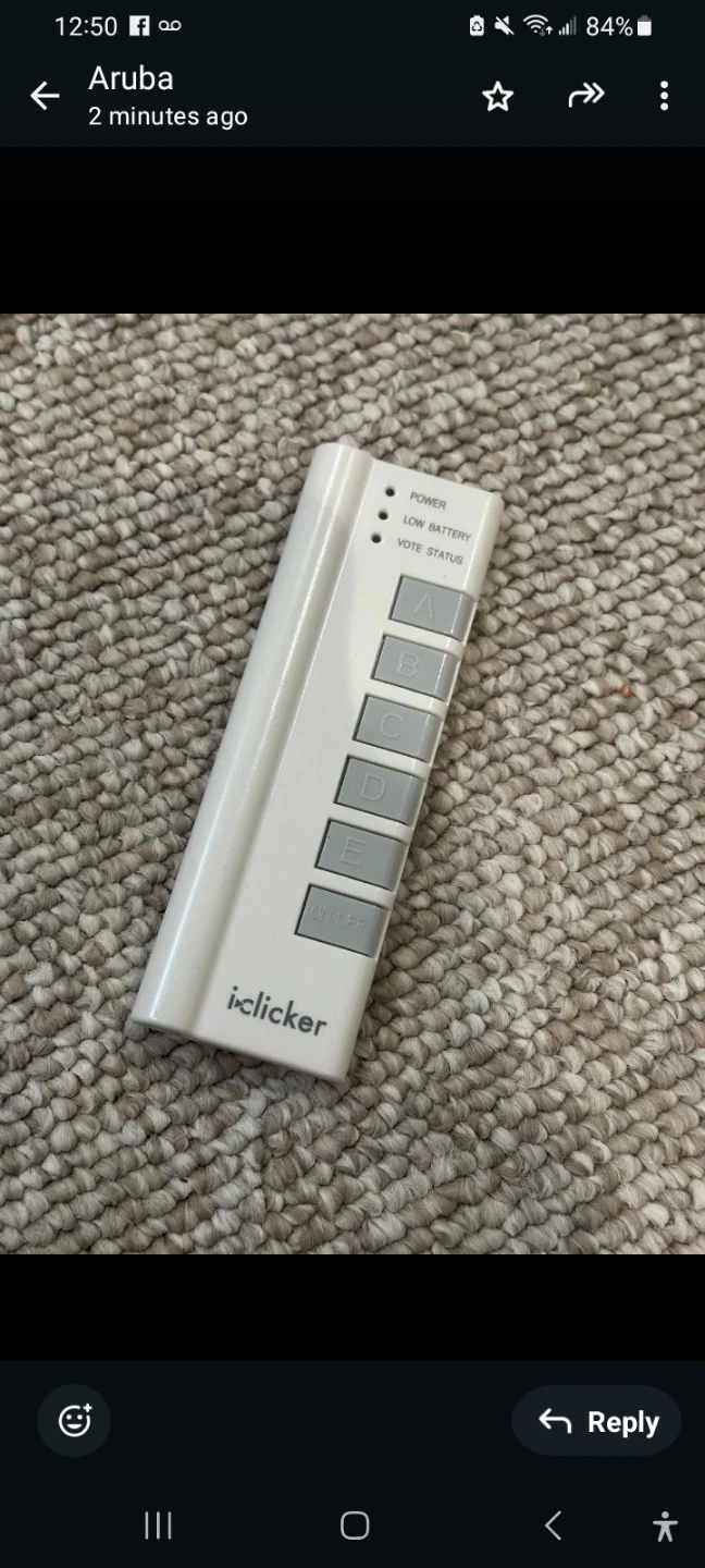 i-Clicker Remote