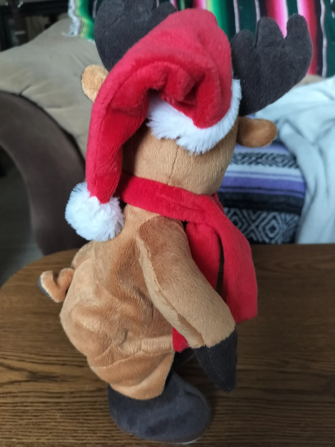 Plush Moose Christmas Toy - photo 2