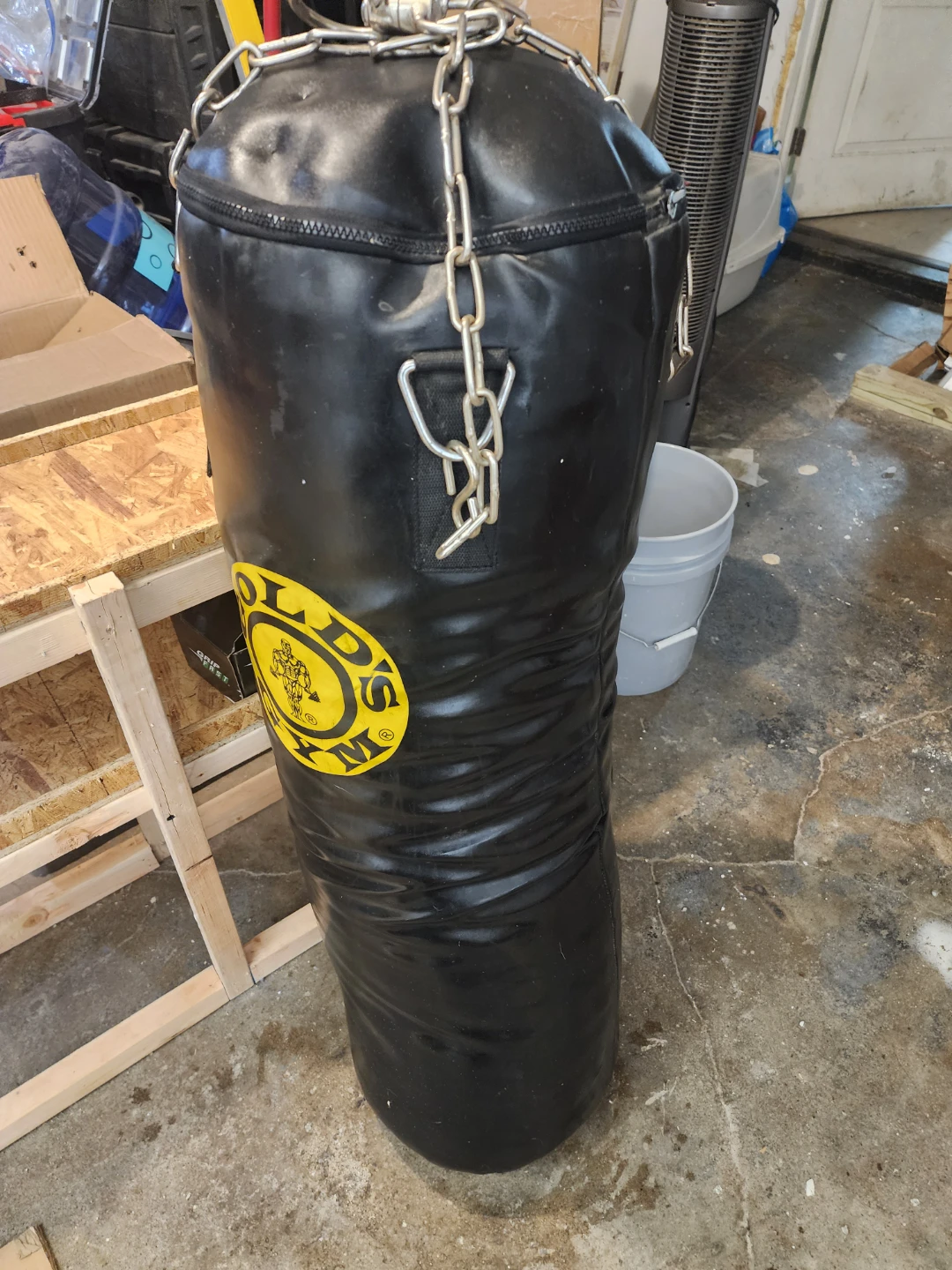Gold's Gym Black Punching Bag
