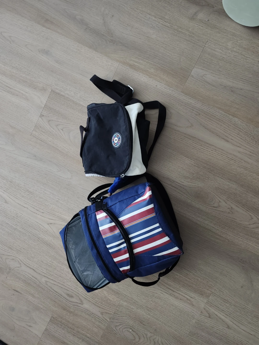 Kipling Lunch Bags - Blue & Black