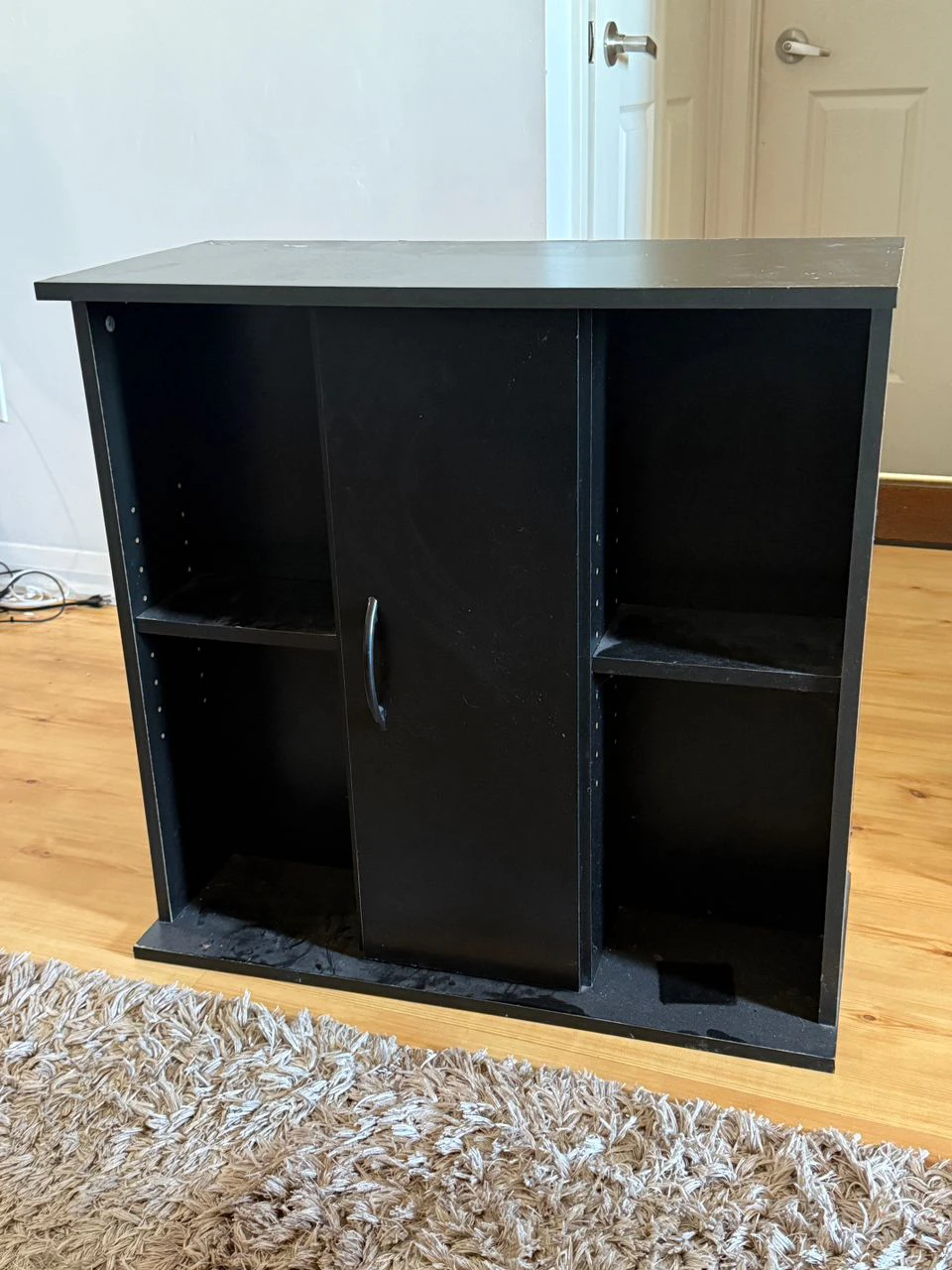 Black Cabinet with Shelves - photo 3