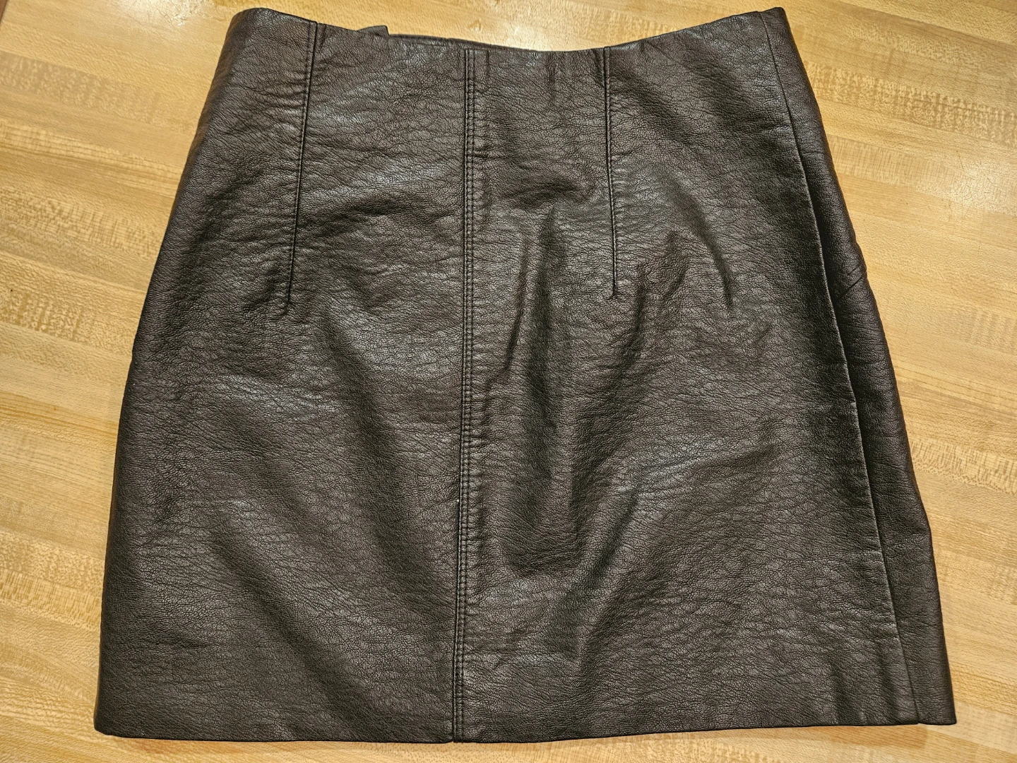 Black Faux Mini Skirt - photo 5