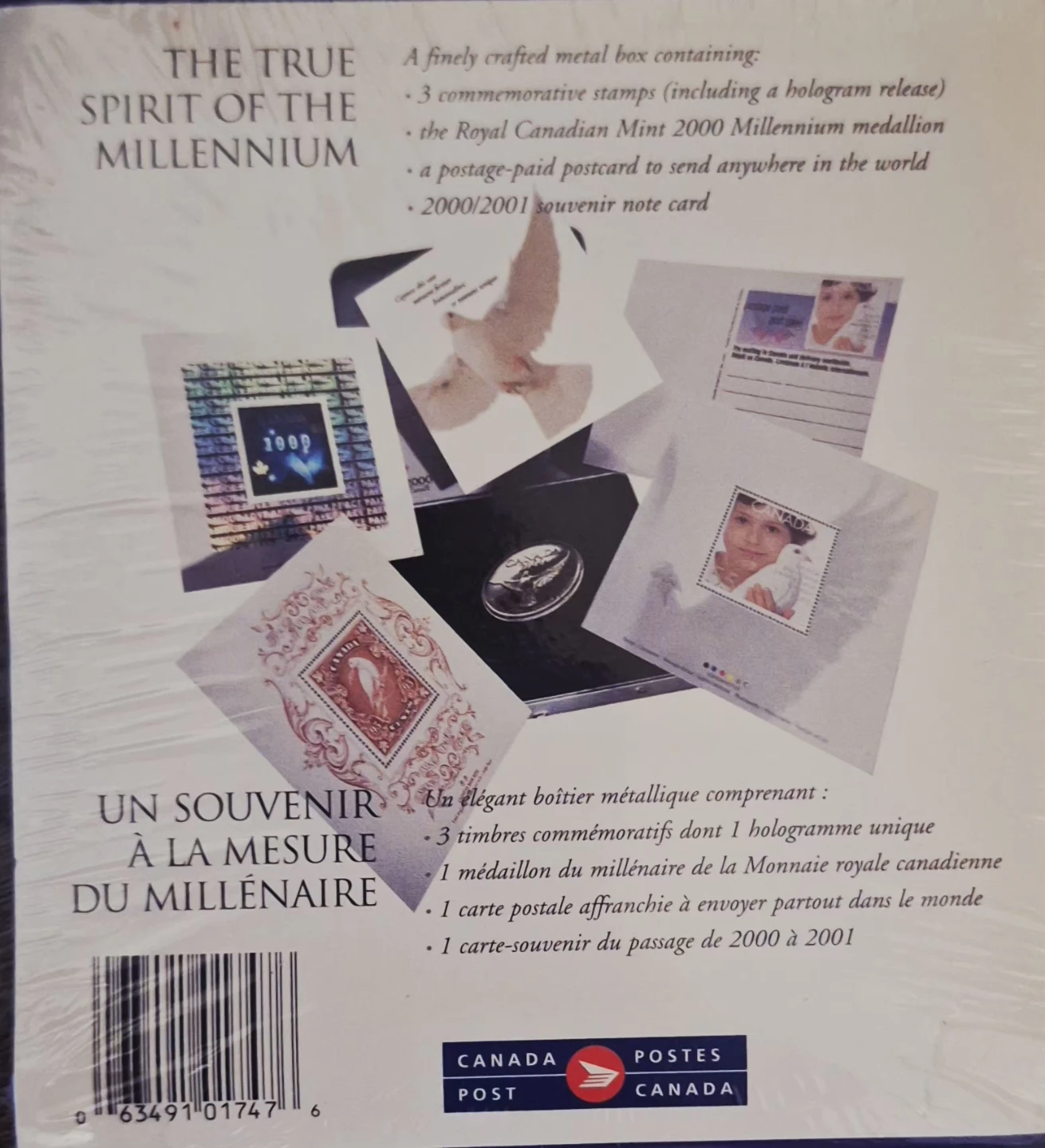 Canada Post Millennium Spirit Box Set - photo 3