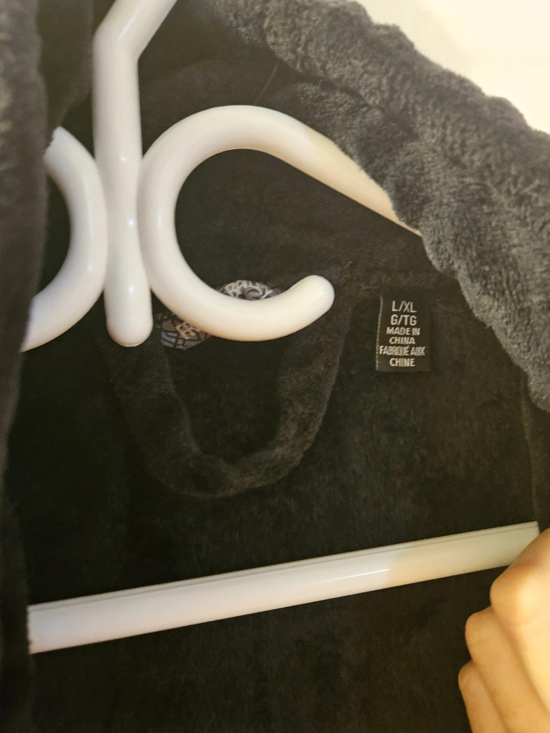 Black Bath Robe - Size L/XL- MOVING SALE! - photo 5