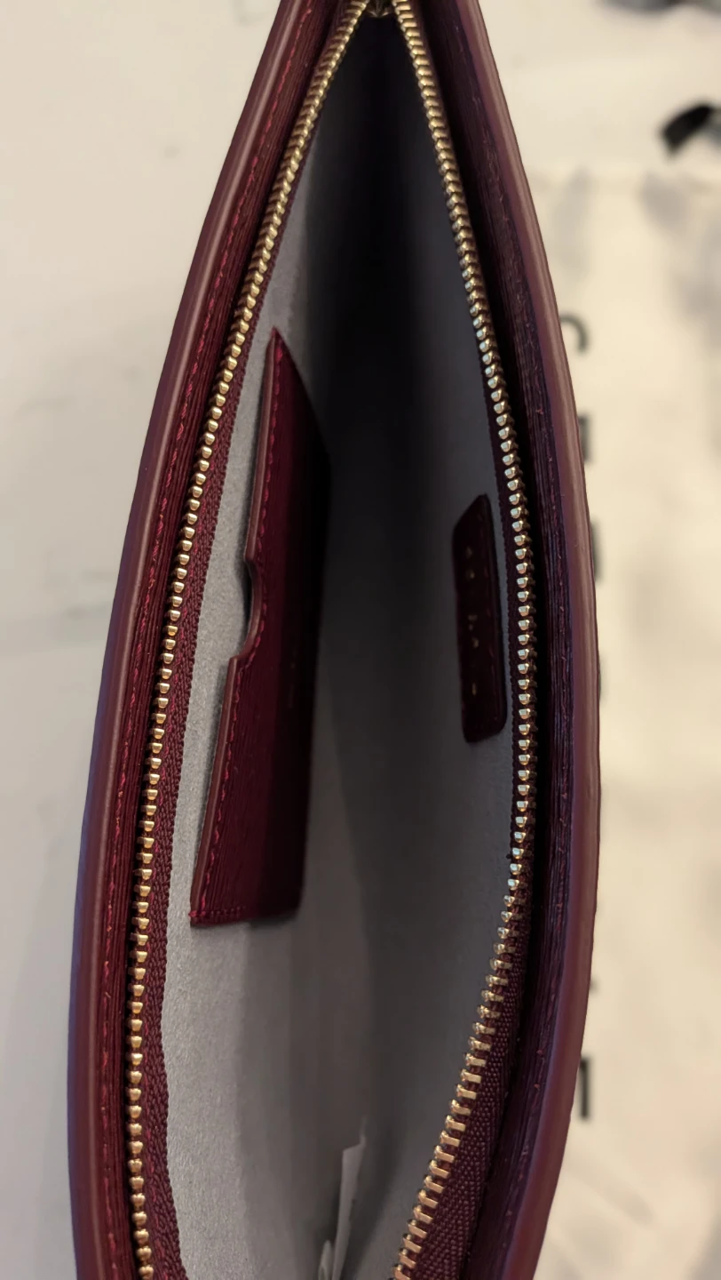 Burgundy Senreve Bracelet Pouch - photo 4