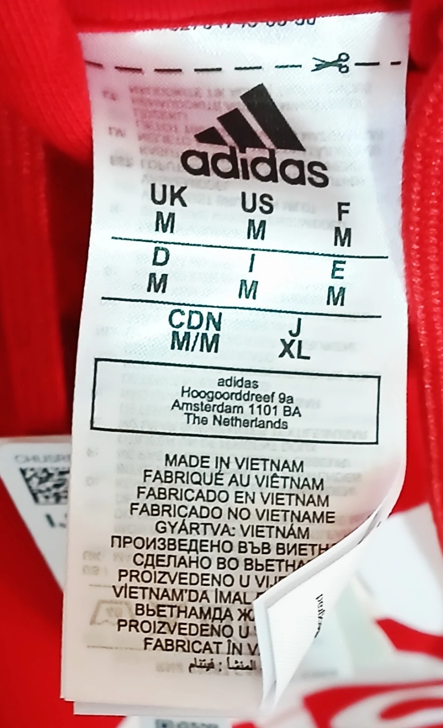 Adidas Red Hoodie [Size M] - NEW! - photo 5