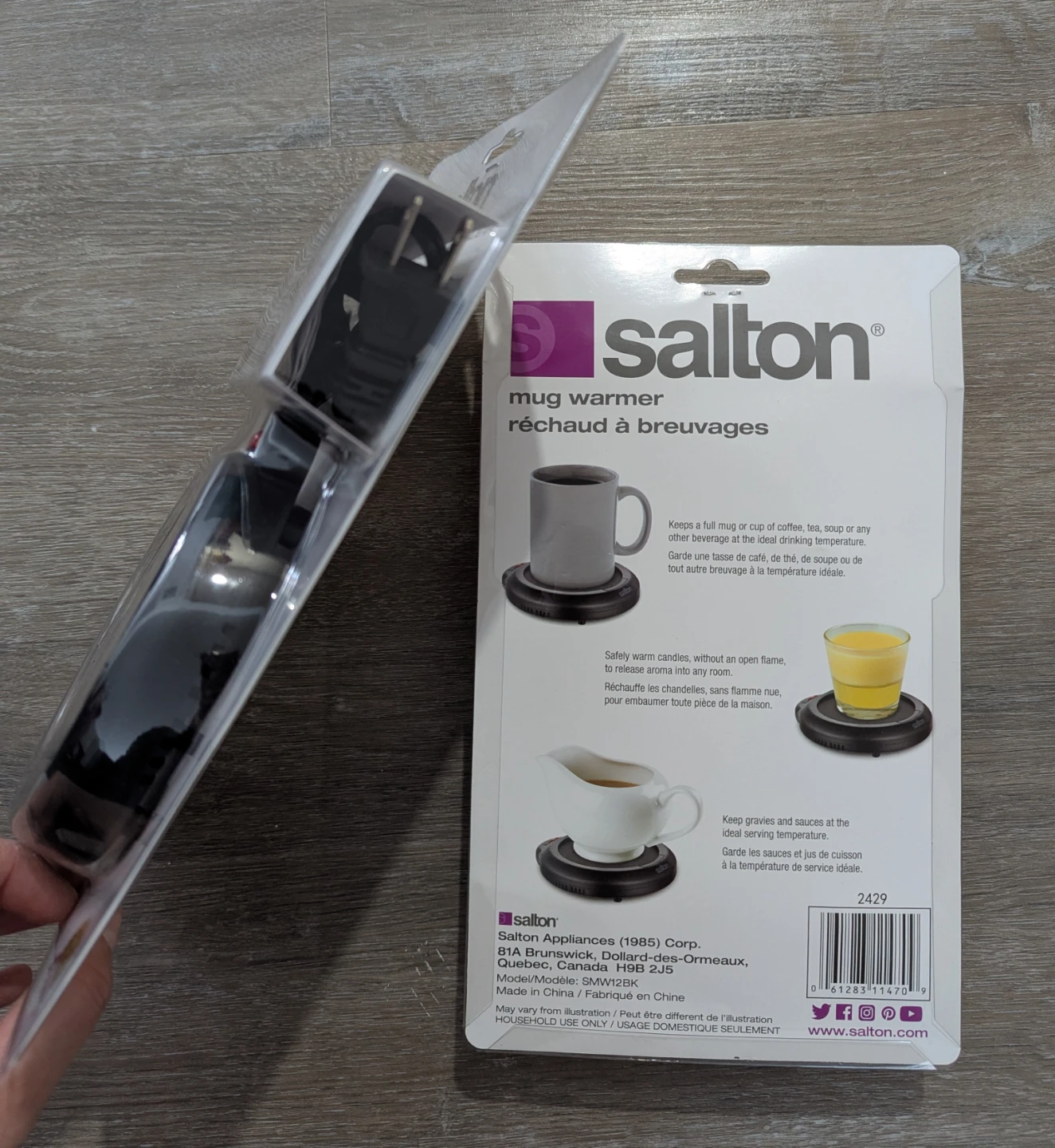 $5 for 2 Salton Mug Warmer - New in Box! - photo 3