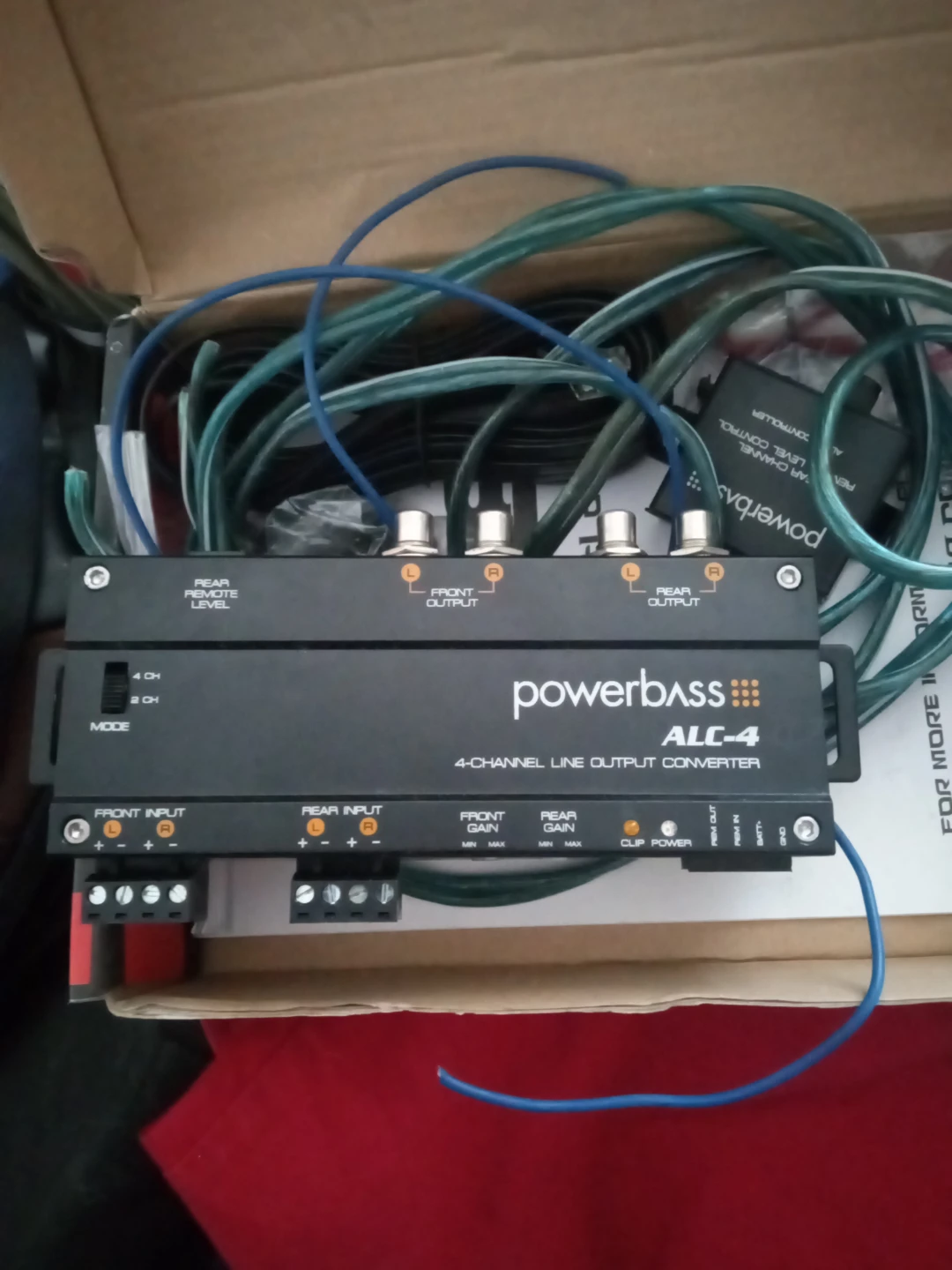 Powerbass ALC-4 4-Channel Line Output Converter - photo 3