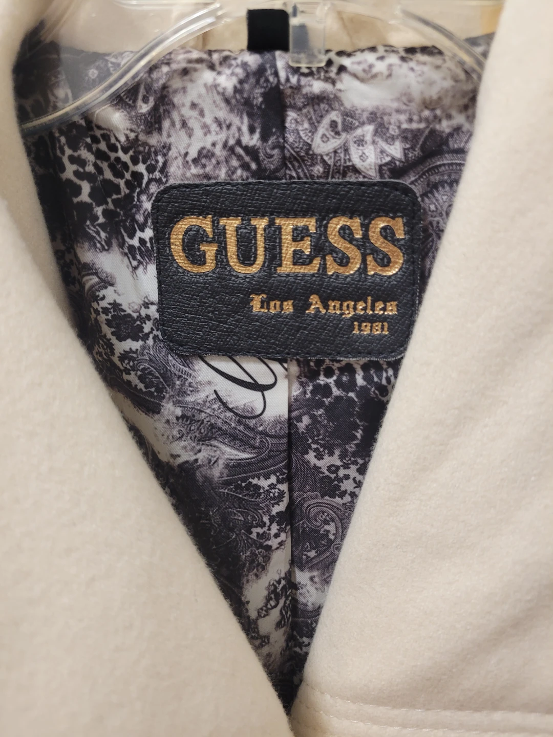 Guess Los Angeles Cream Coat