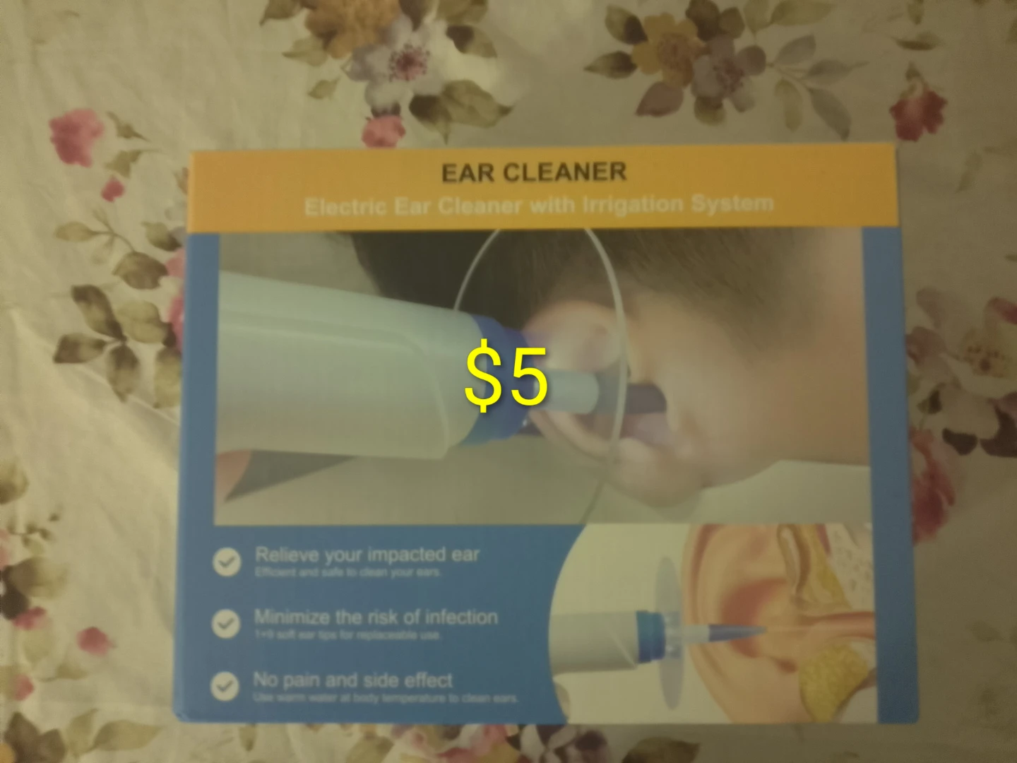 Electric Ear Cleaner with Irrigation System