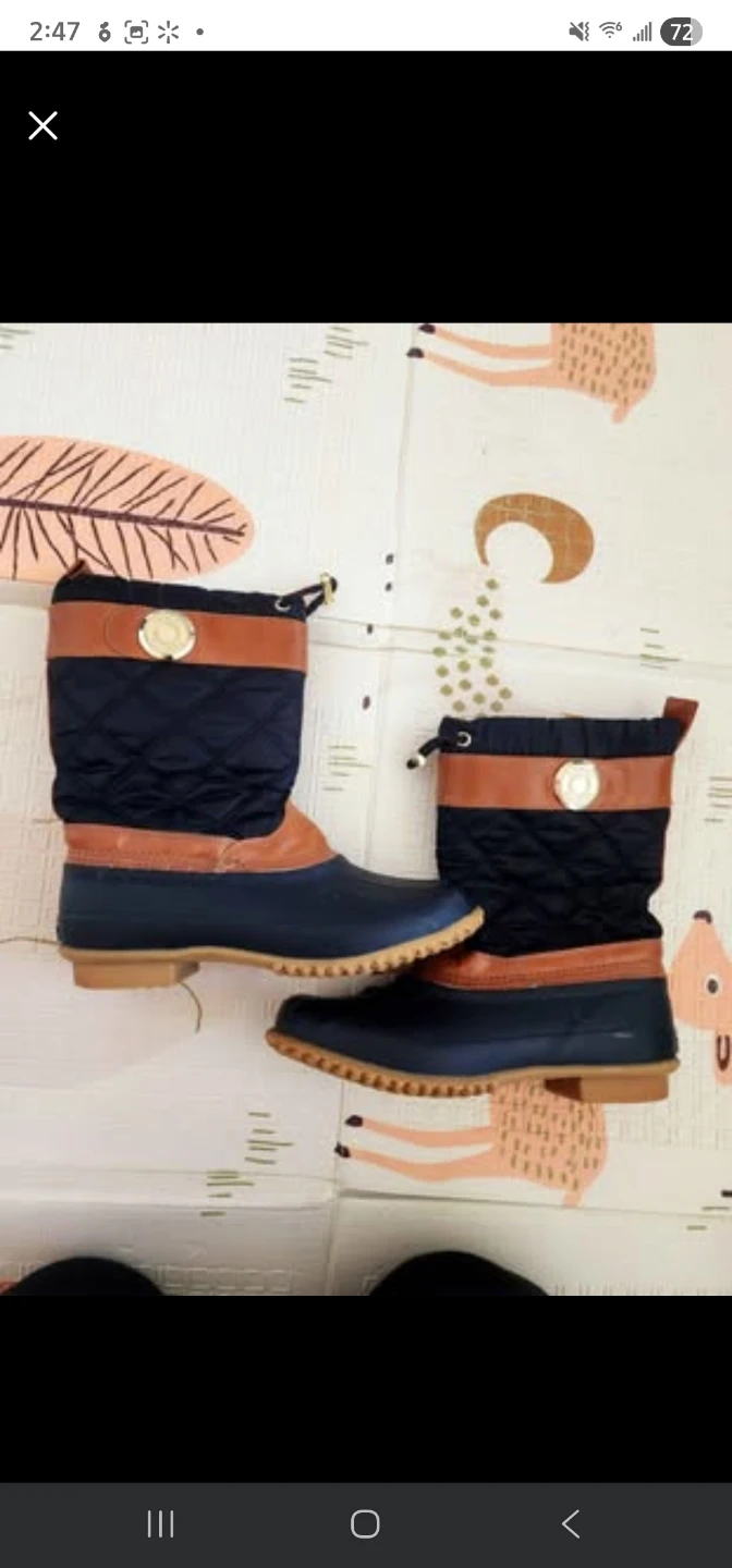 Tommy Hilfiger Arcadia Duck Boots - Women's Size 7