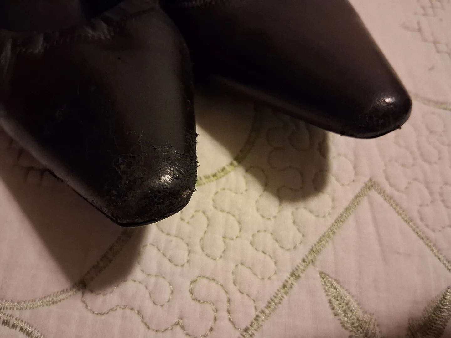 Prada Black Leather Heels - photo 4