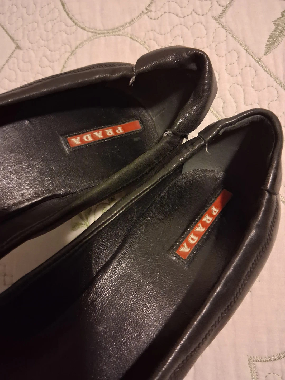 Prada Black Leather Heels - photo 5