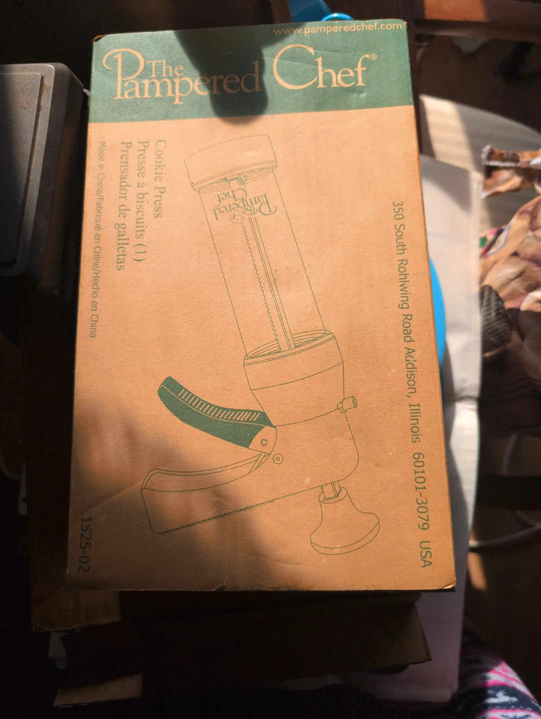 The Pampered Chef Cookie Press