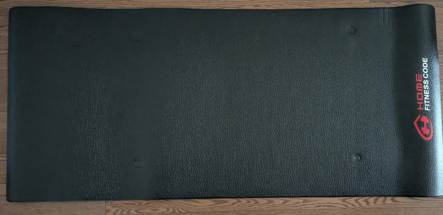 Home Fitness Code Exercise Mat - Black - photo 2