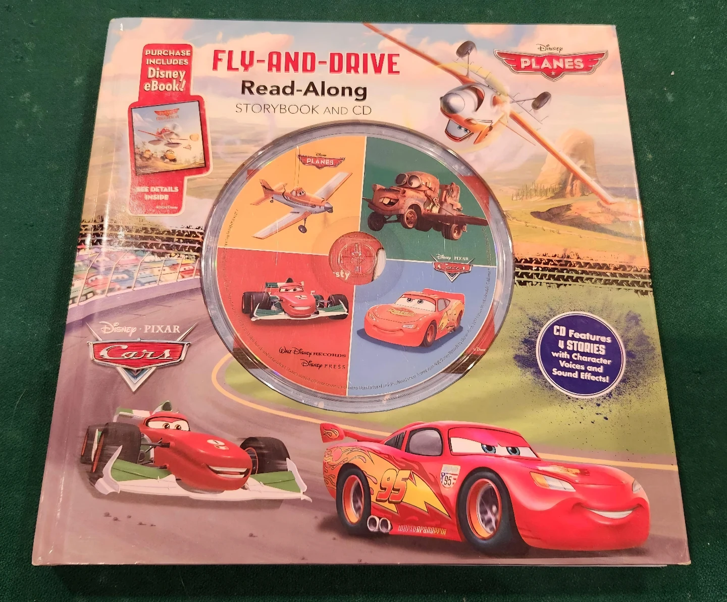 Disney Pixar Cars & Planes Read-Along Storybook and CD - photo 2