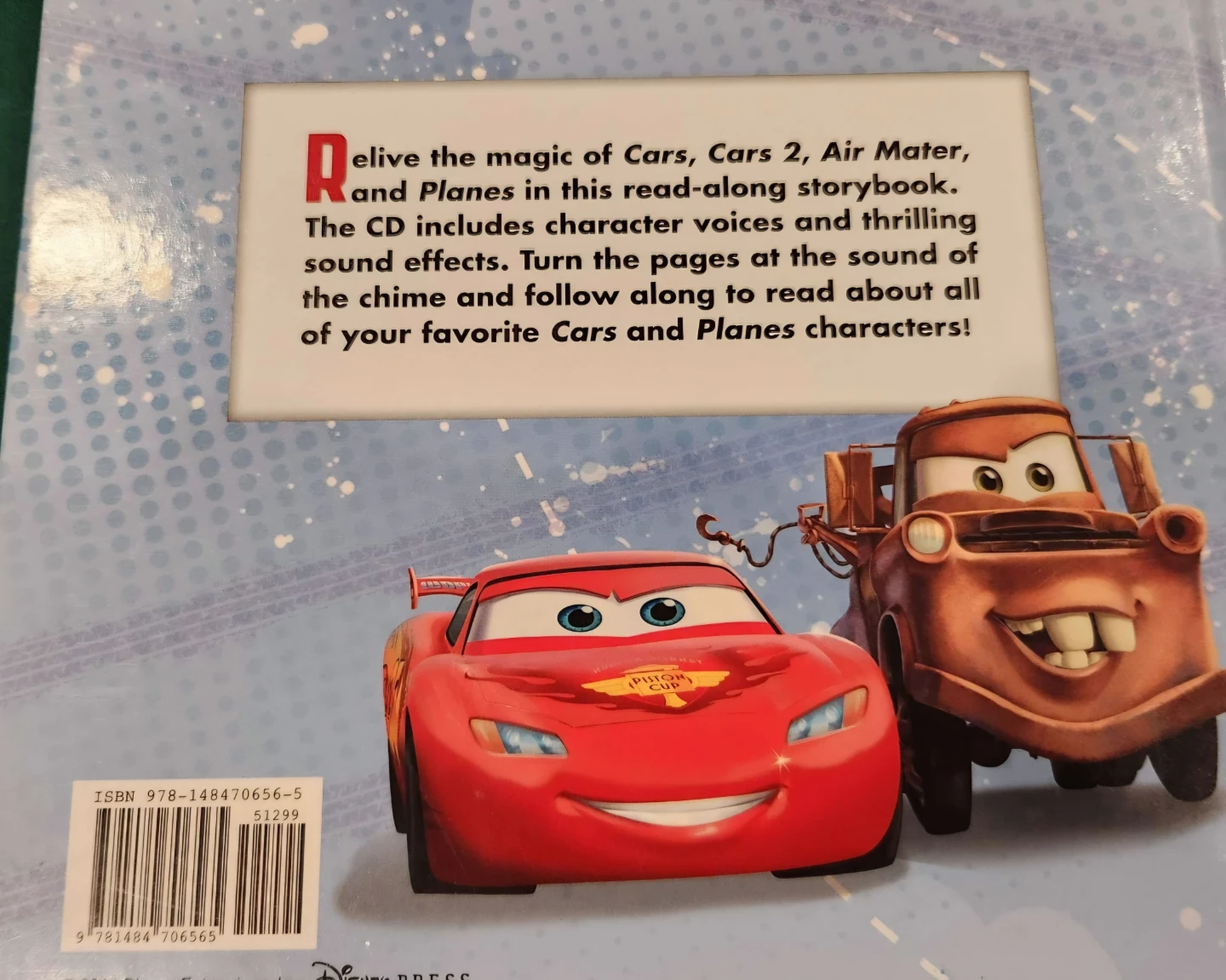 Disney Pixar Cars & Planes Read-Along Storybook and CD - photo 4