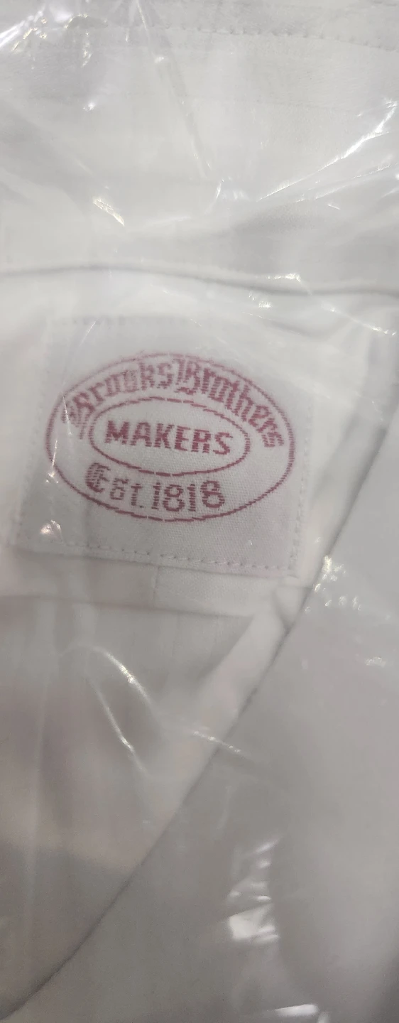 Brooks Brothers White Dress Shirt - New - photo 2
