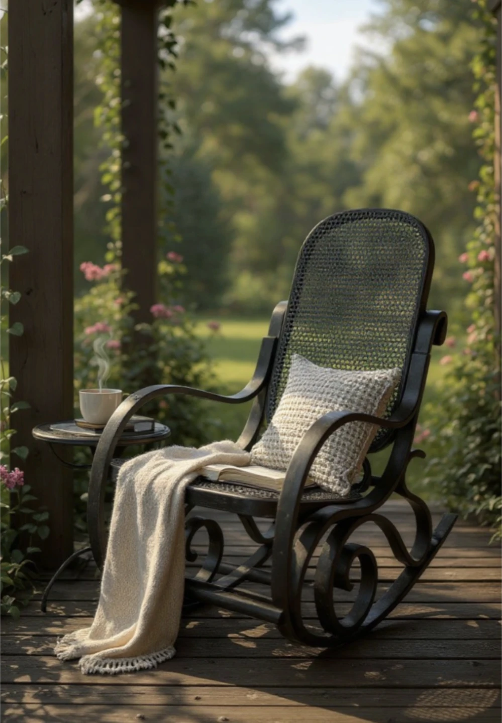 ROCKING CHAIR - REFINISHED