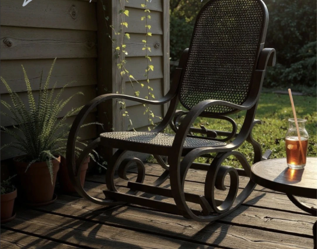 ROCKING CHAIR - REFINISHED - photo 4