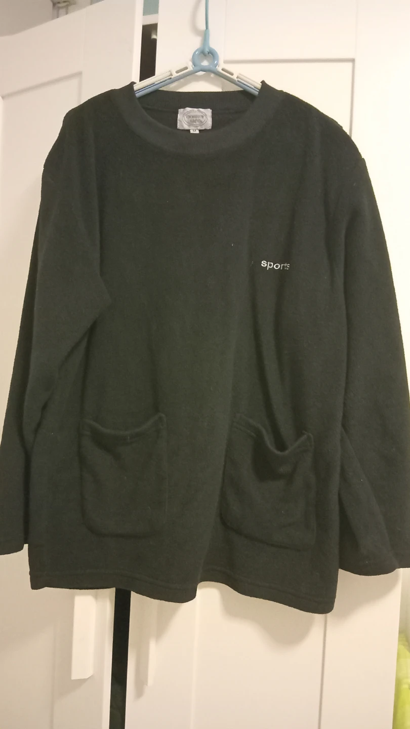 Donkey Life Co. Black Fleece Sweatshirt Size M